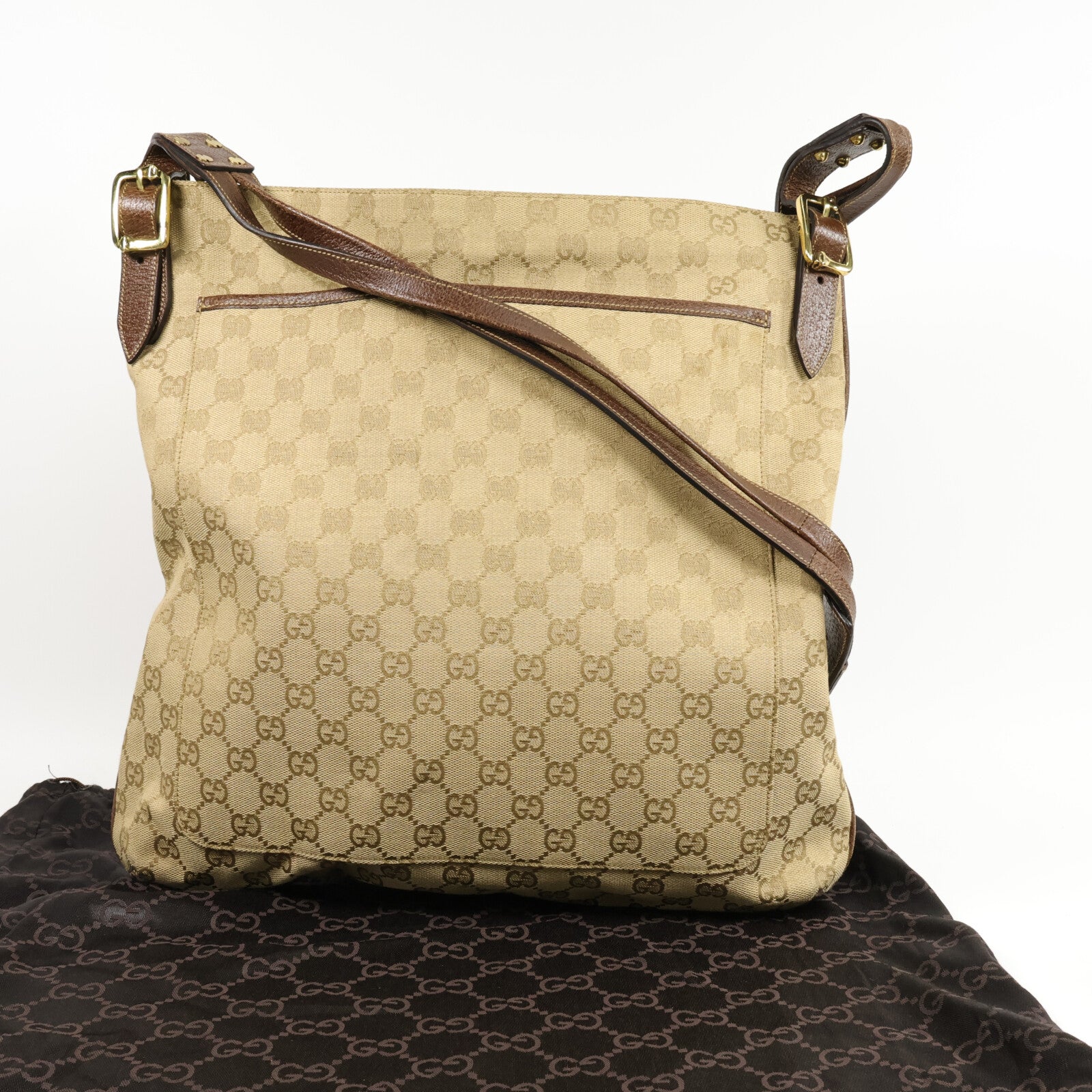 GUCCI 帆布Crossbody Bag肩背袋