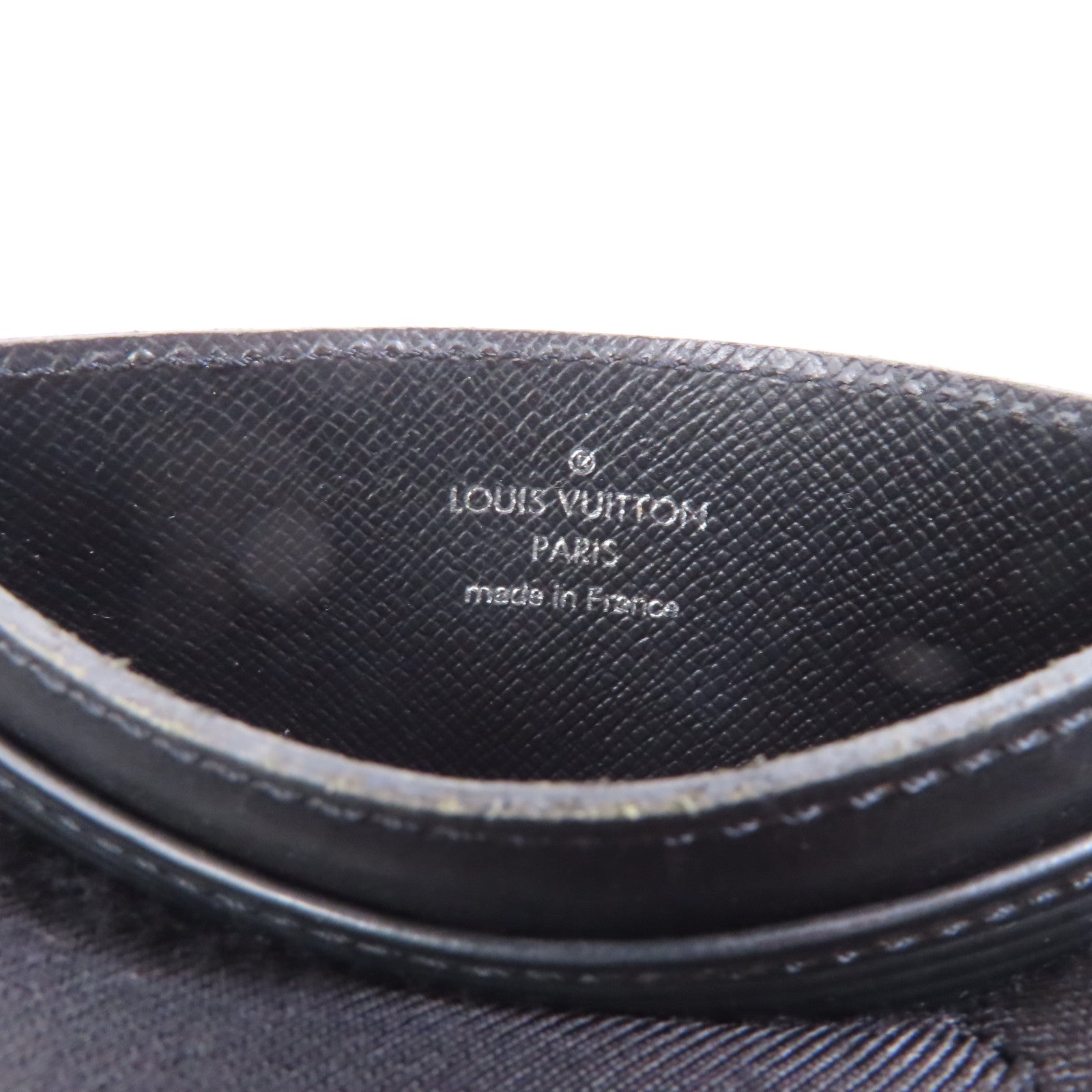 LOUIS VUITTON Epi Card Case卡片套黑色