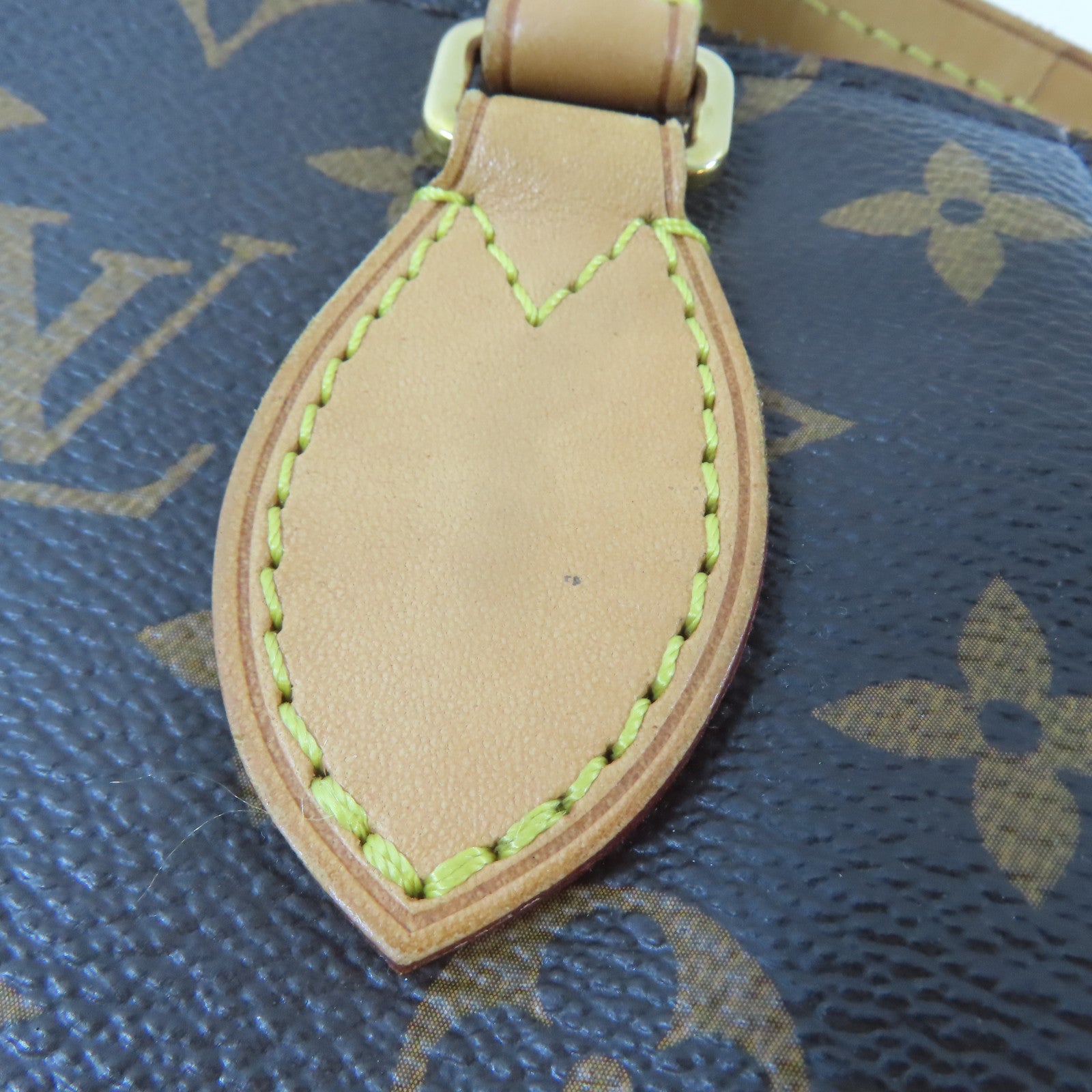 LOUIS VUITTON Monogram Turenne MM金扣手挽肩背兩用袋棕色