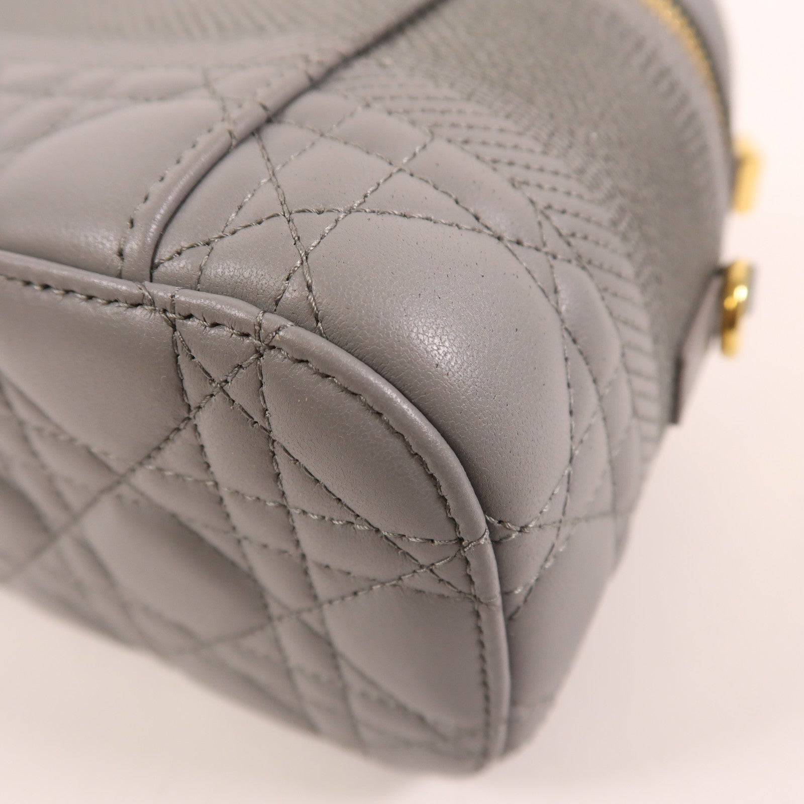 Dior 【激減優惠】羊皮皮革Travel Vanity Case金扣手挽肩背兩用袋