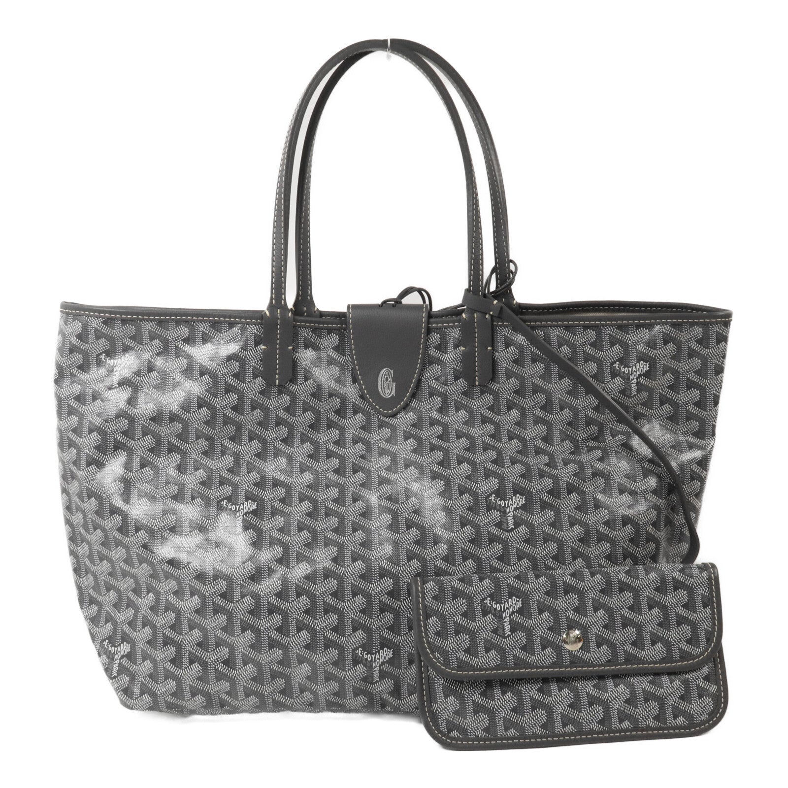 GOYARD 塗層帆布Saint Louis PM手挽袋