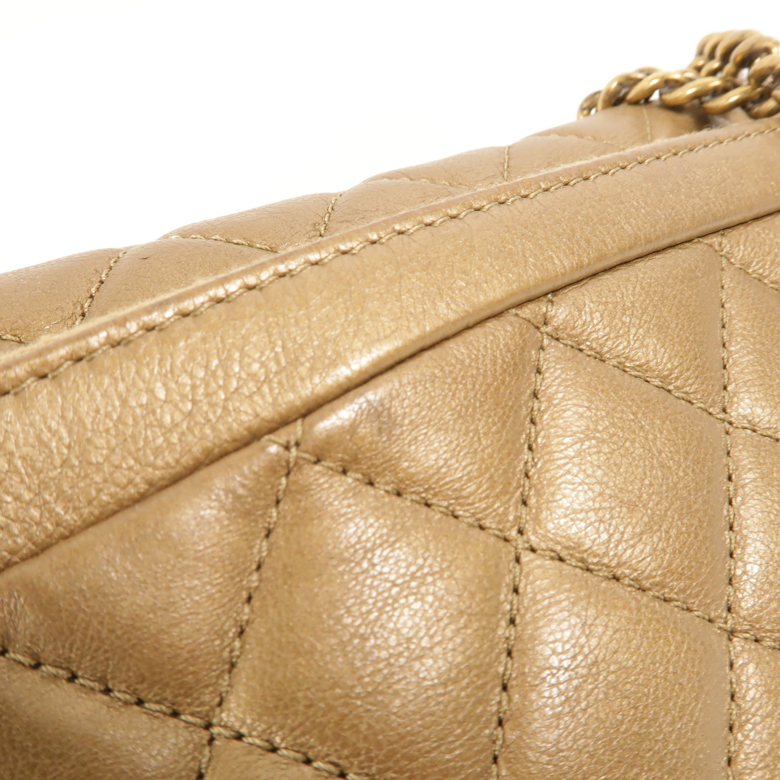 CHANEL 牛皮皮革CC Crown Flap肩背袋