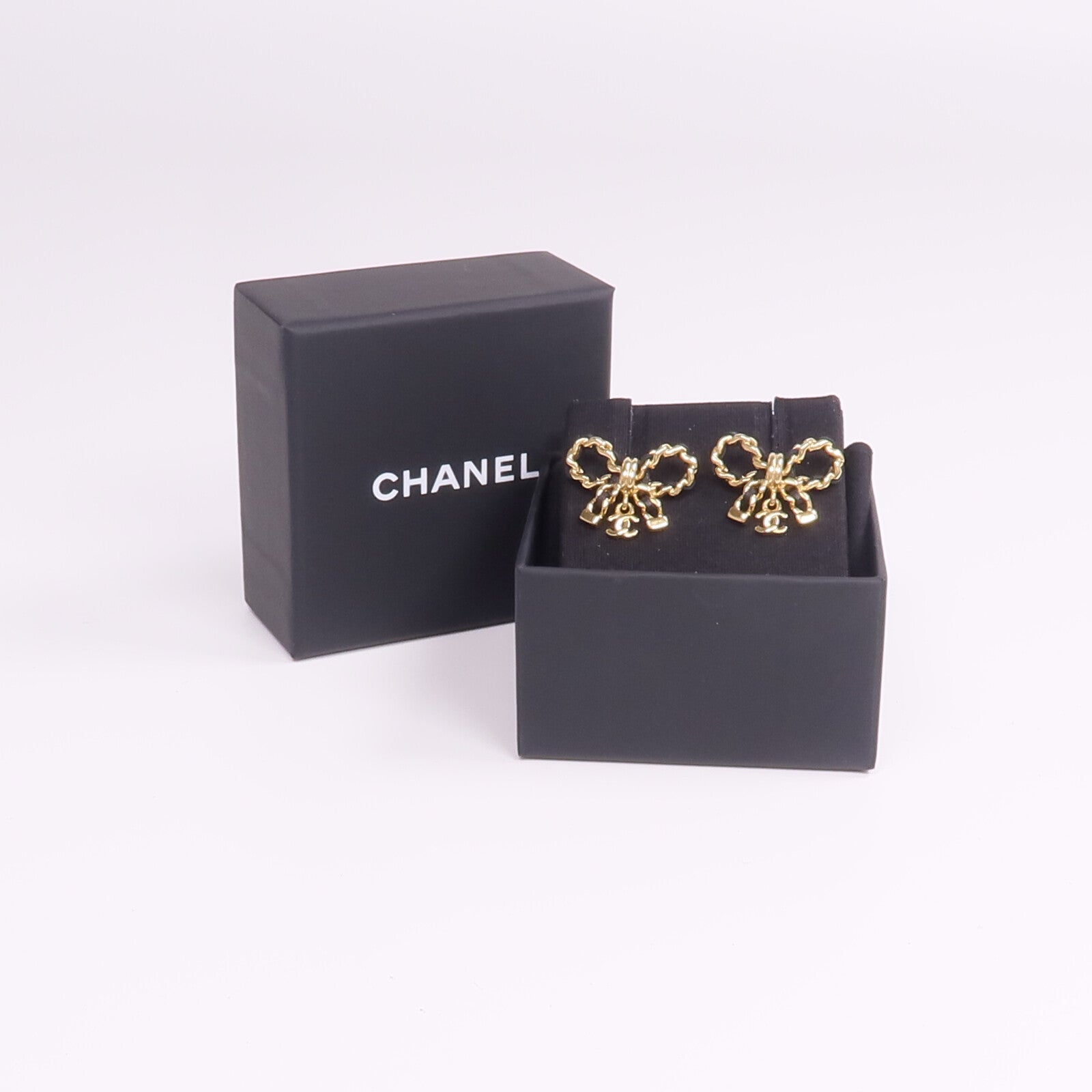 CHANEL 金屬/皮革Earrings耳環