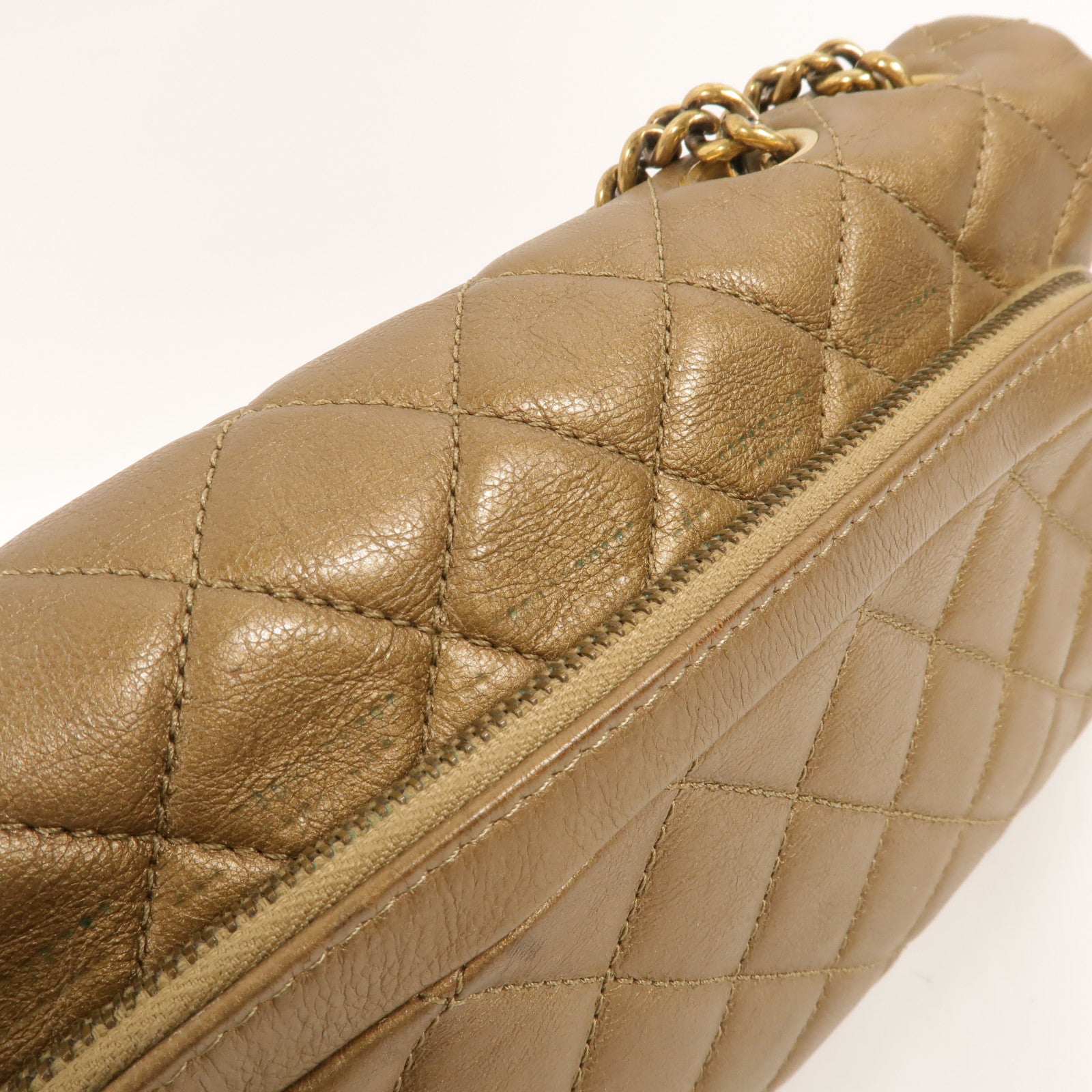 CHANEL 牛皮皮革CC Crown Flap肩背袋