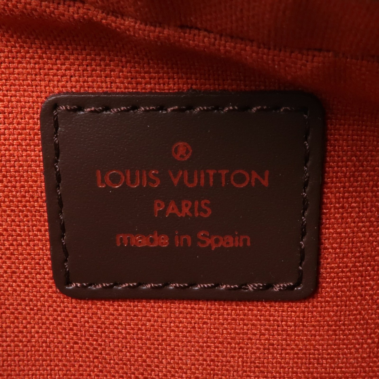 LOUIS VUITTON Damier Geronimos金扣腰包