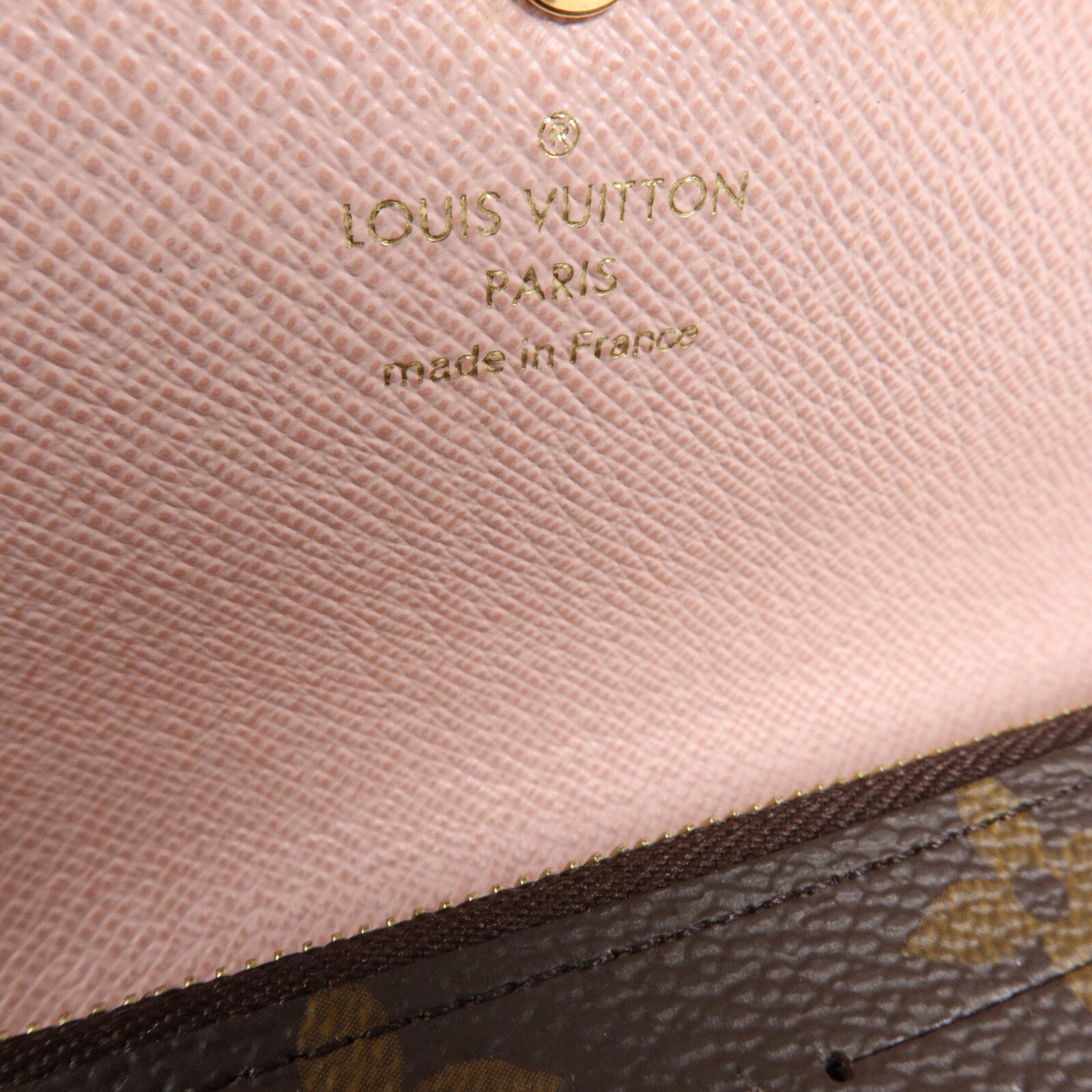 LOUIS VUITTON Monogram Emilie長錢包