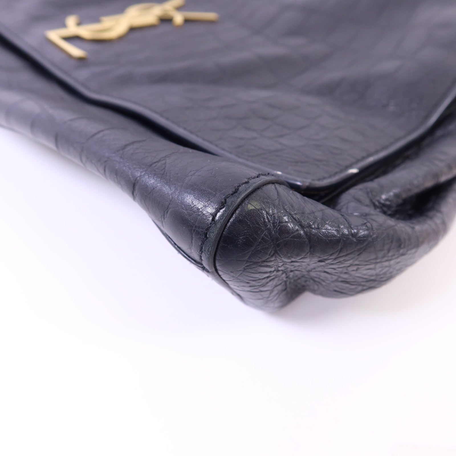 SAINT LAURENT 牛皮皮革/麂皮皮革Medium Kate Reversible Chain Bag金扣鏈帶肩背袋