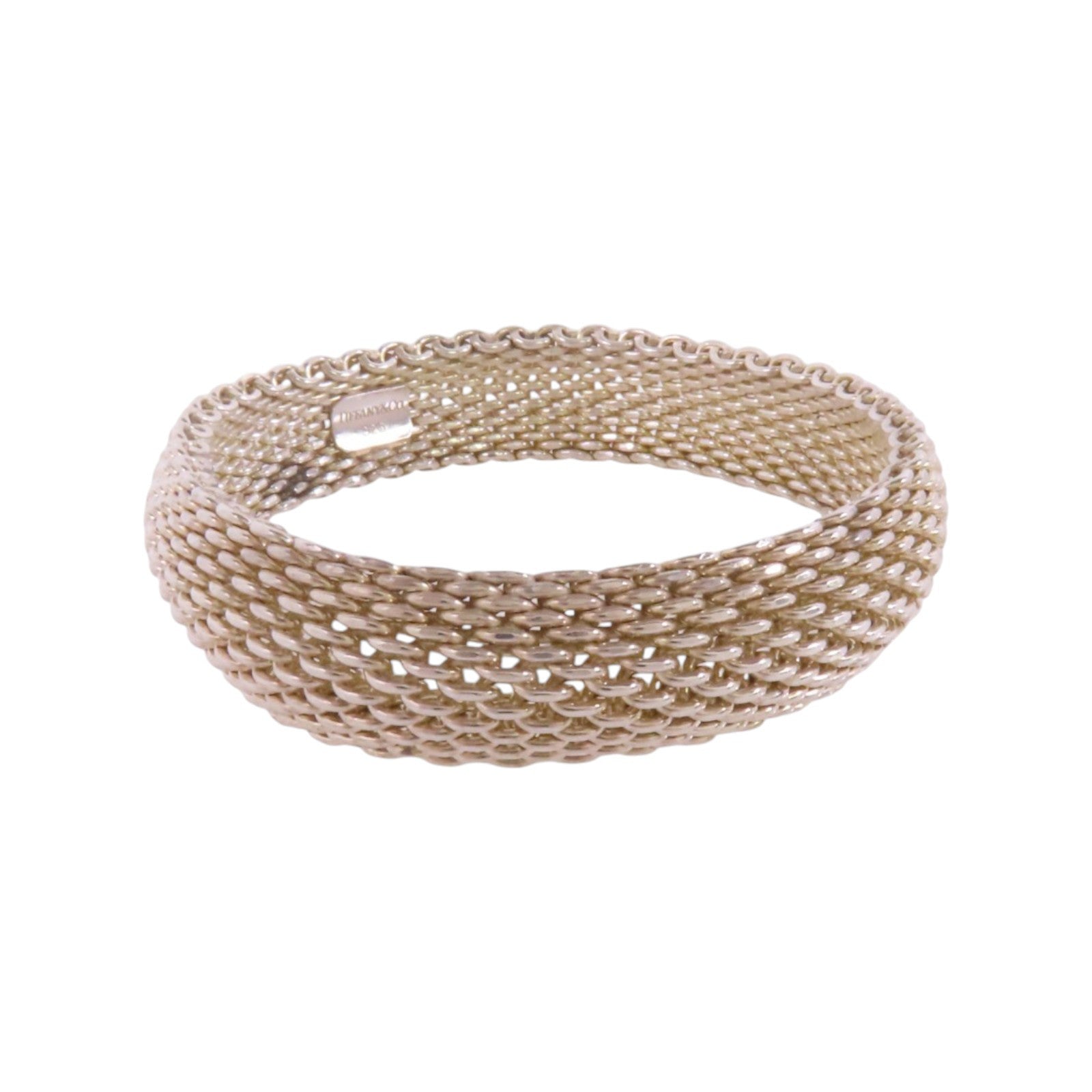 TIFFANY＆CO 925純銀Somerset Silver Bracelet手鐲