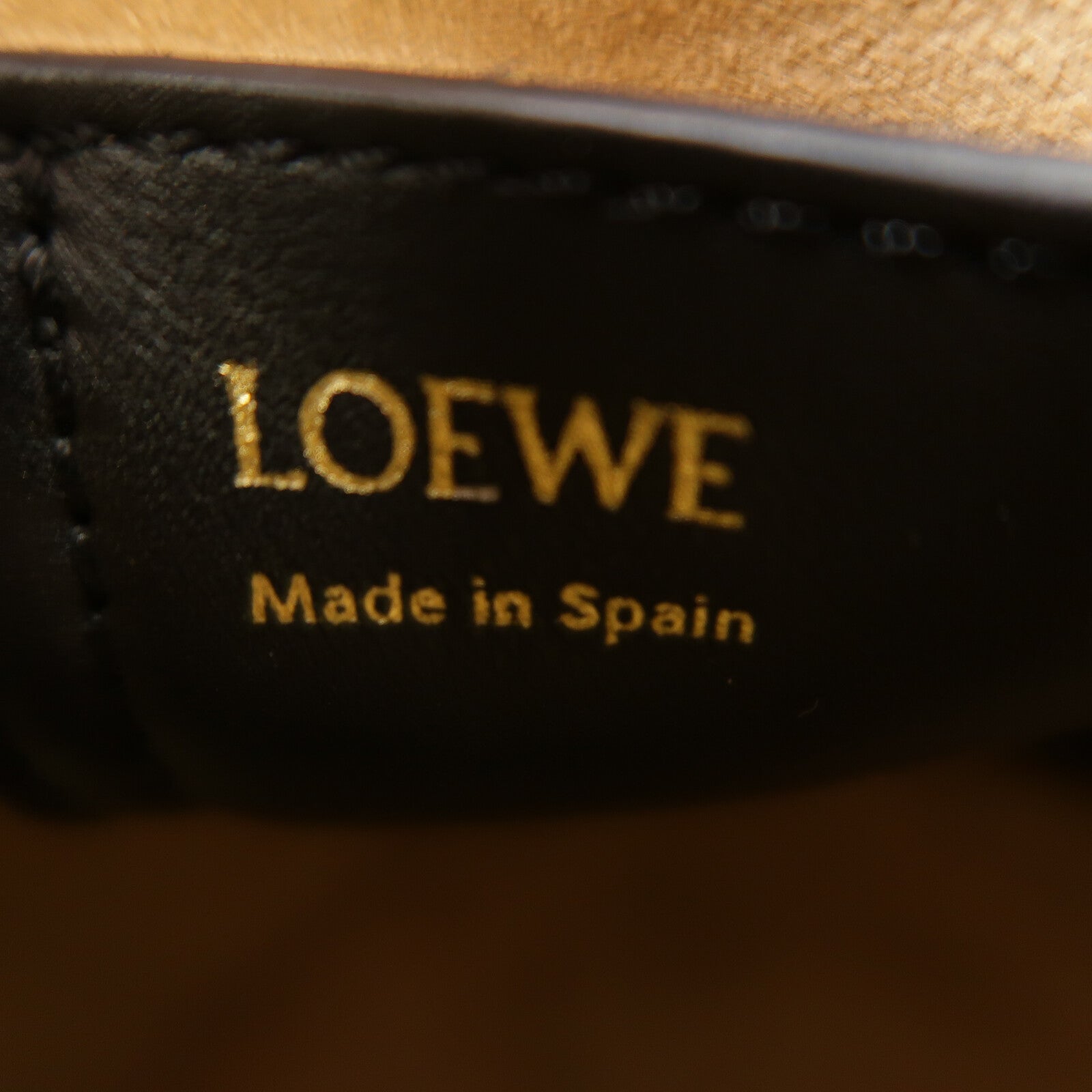 LOEWE 牛皮皮革Mini Pebble Bucket Bag手挽肩背兩用袋