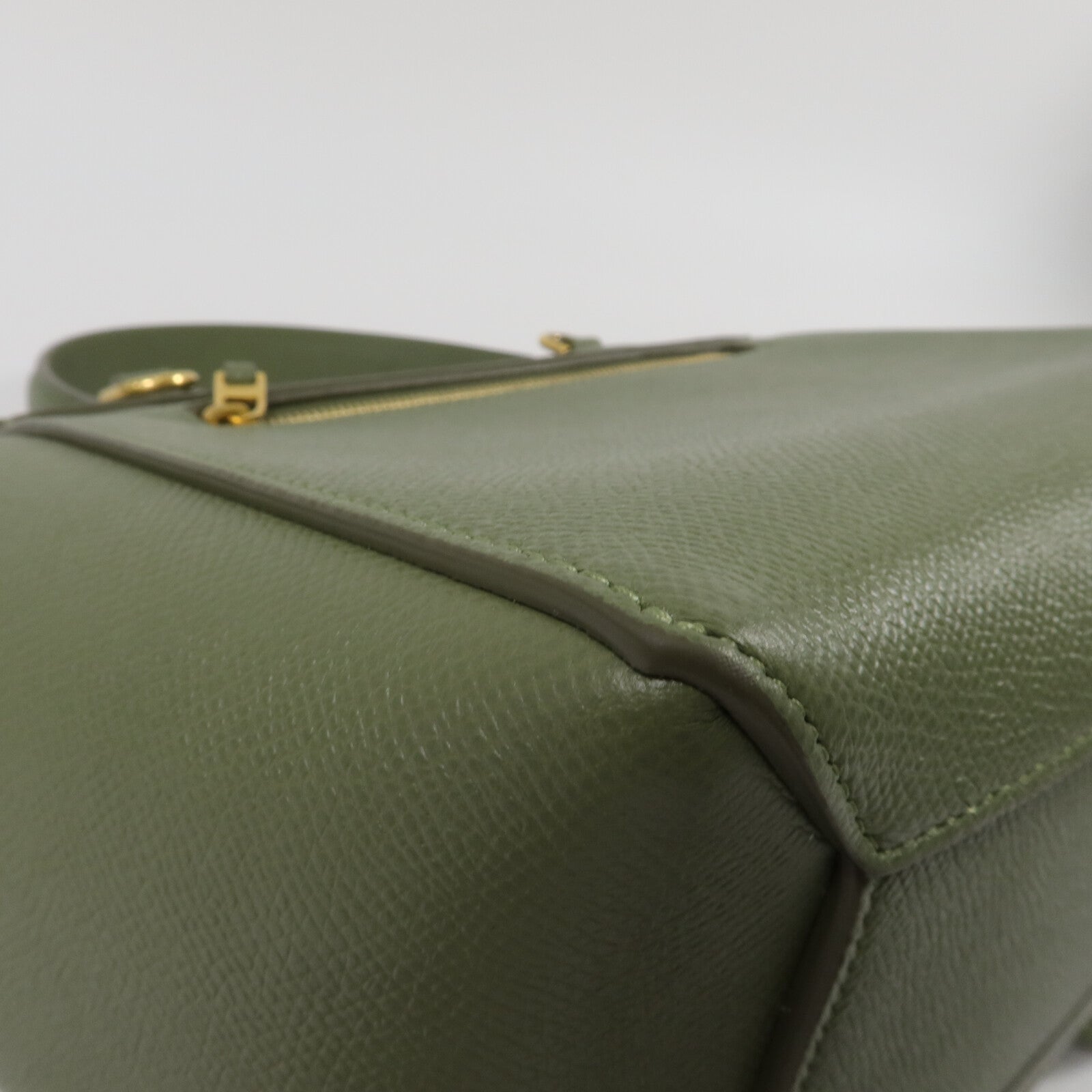 CELINE 牛皮皮革Micro Belt Bag手挽肩背兩用袋