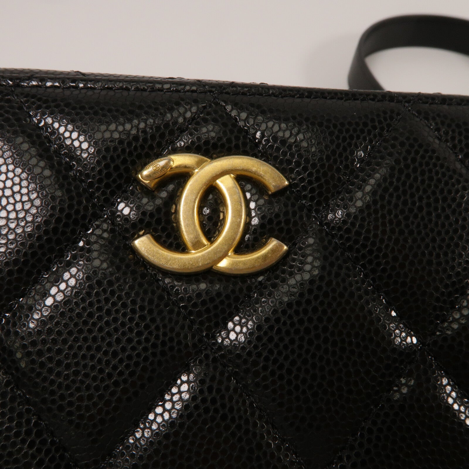 CHANEL 牛皮皮革Camera Bag鏈帶肩背袋