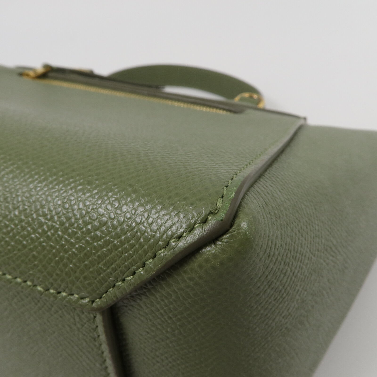 CELINE 牛皮皮革Micro Belt Bag手挽肩背兩用袋