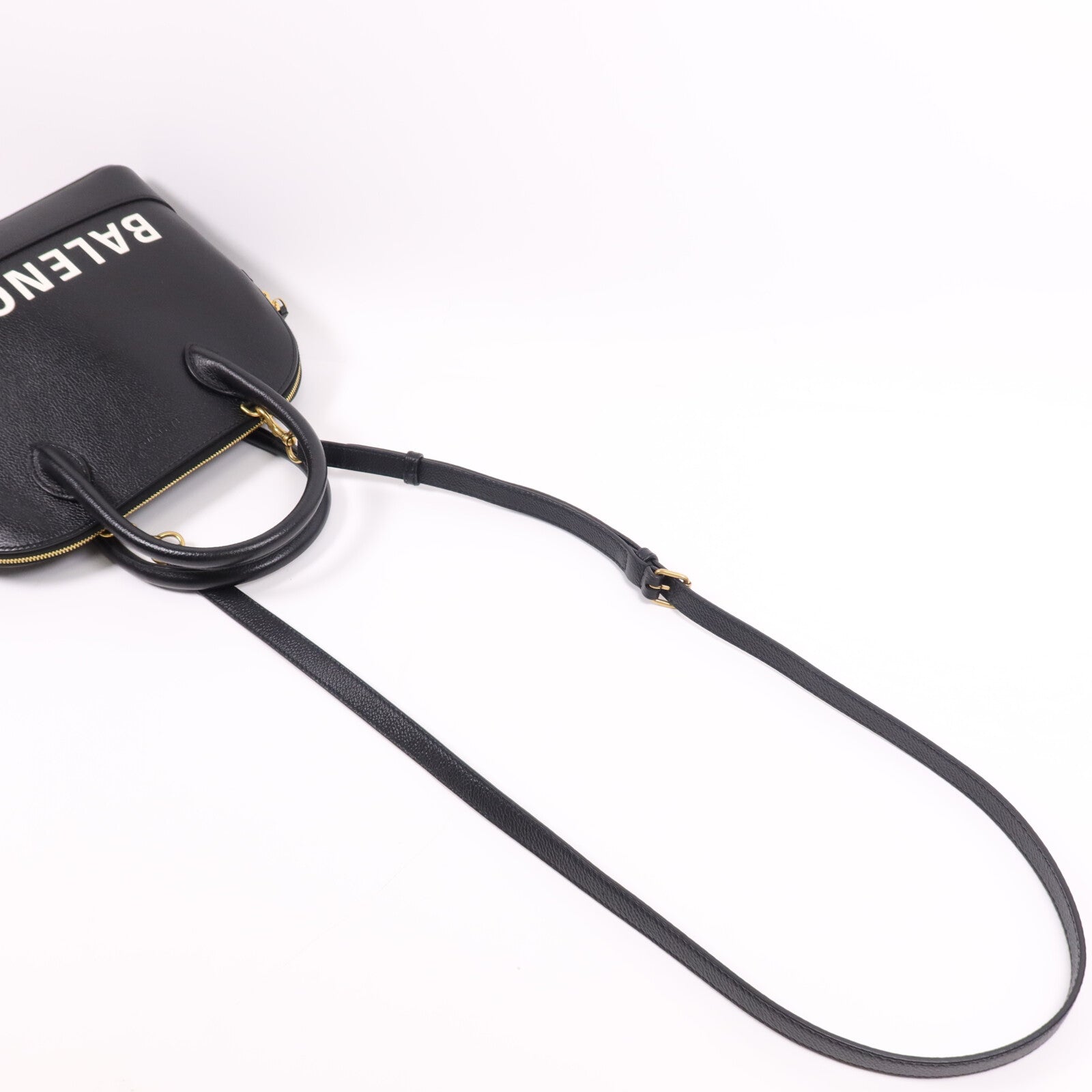 BALENCIAGA 牛皮皮革Ville Small金扣手挽肩背兩用袋