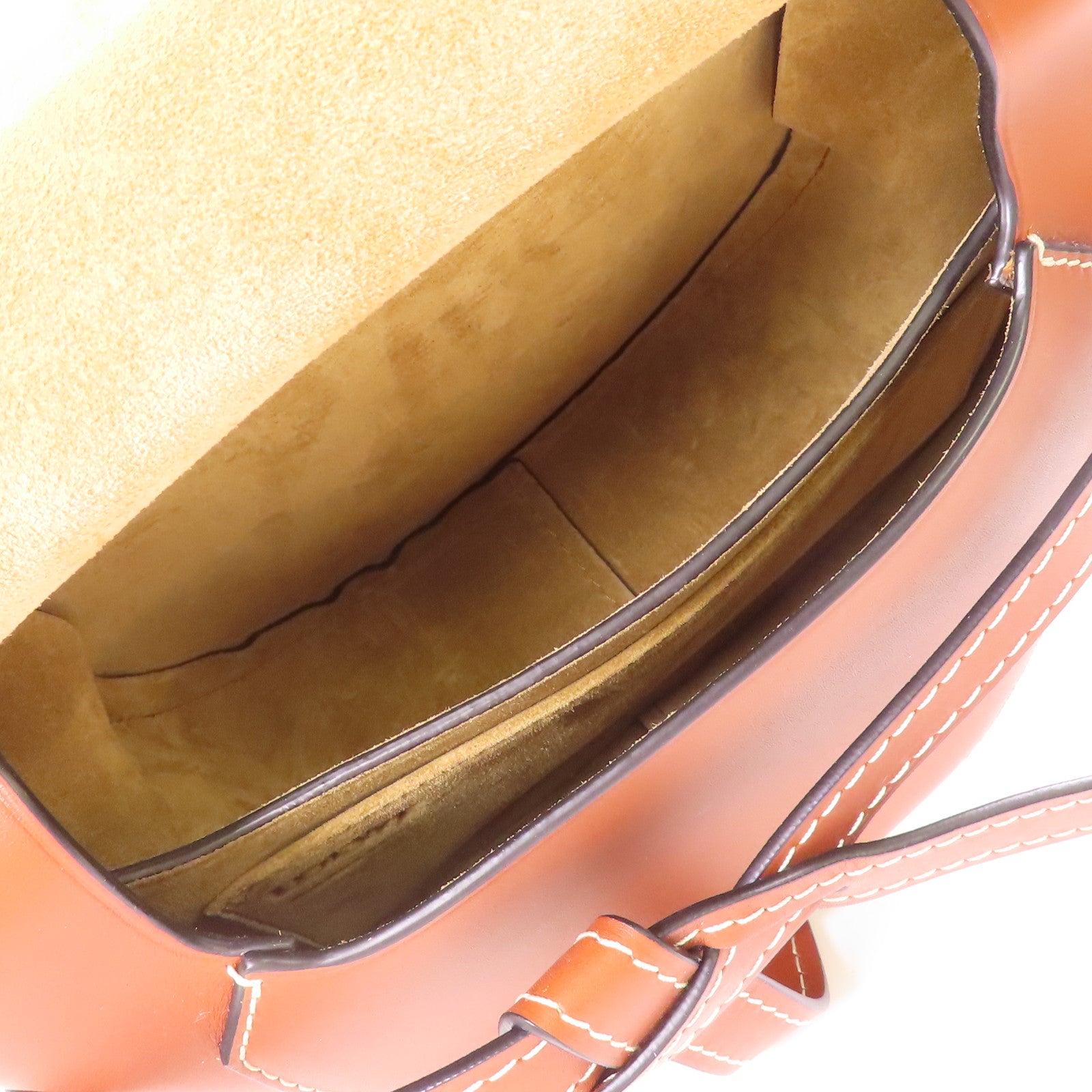 LOEWE 牛皮皮革Gate Shoulder Bag金扣肩背袋