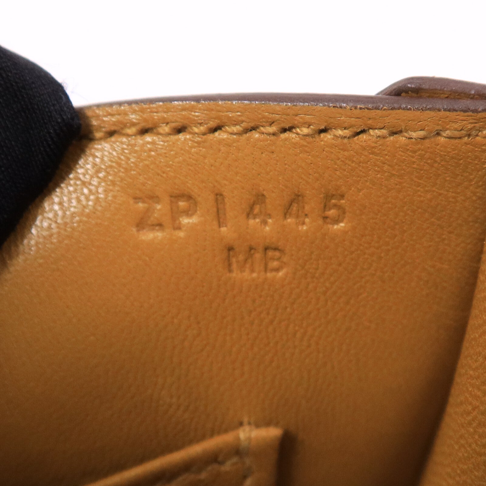 HERMES Chevre皮革Verrou Mini肩背袋Caramel