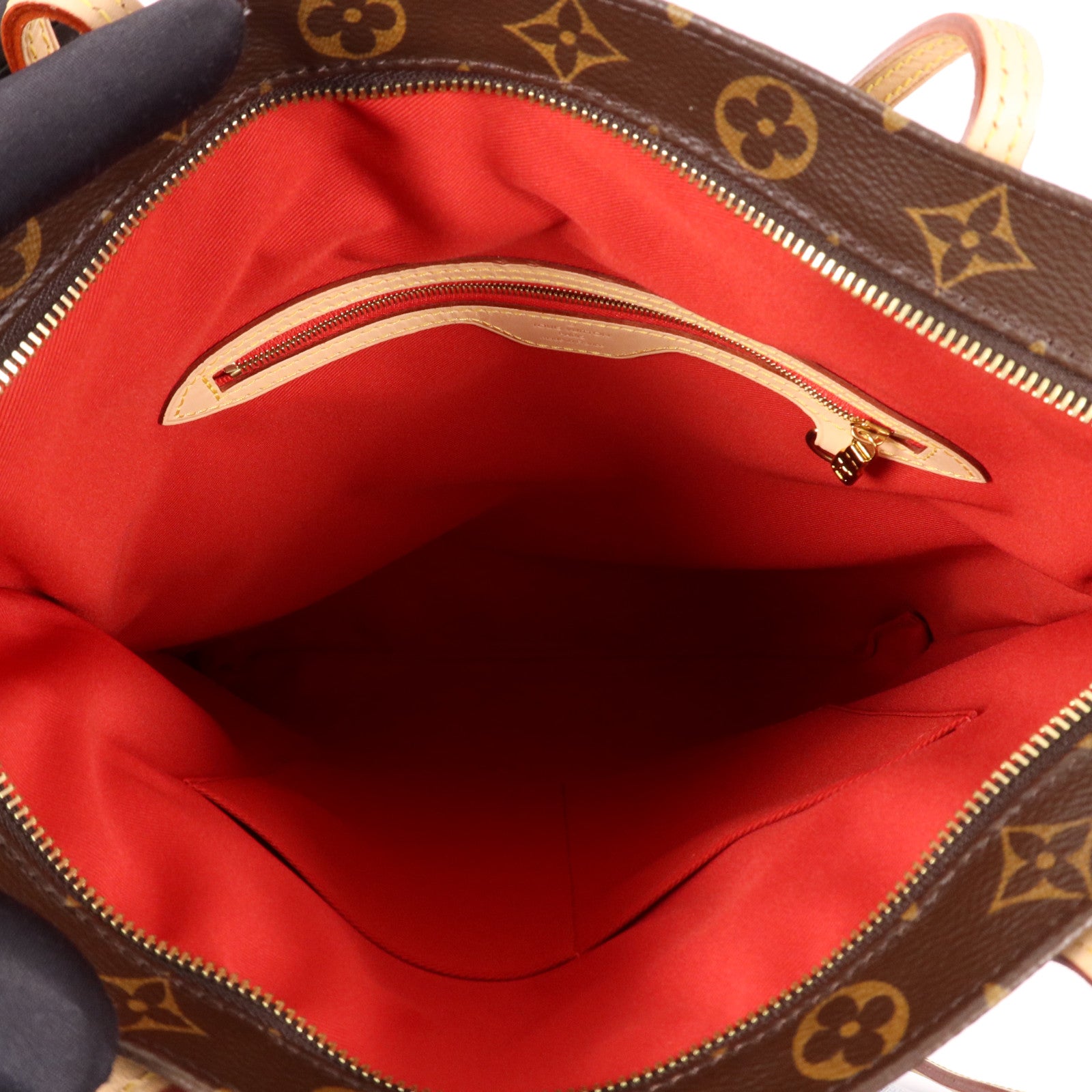 LOUIS VUITTON Monogram Carry It金扣肩背袋