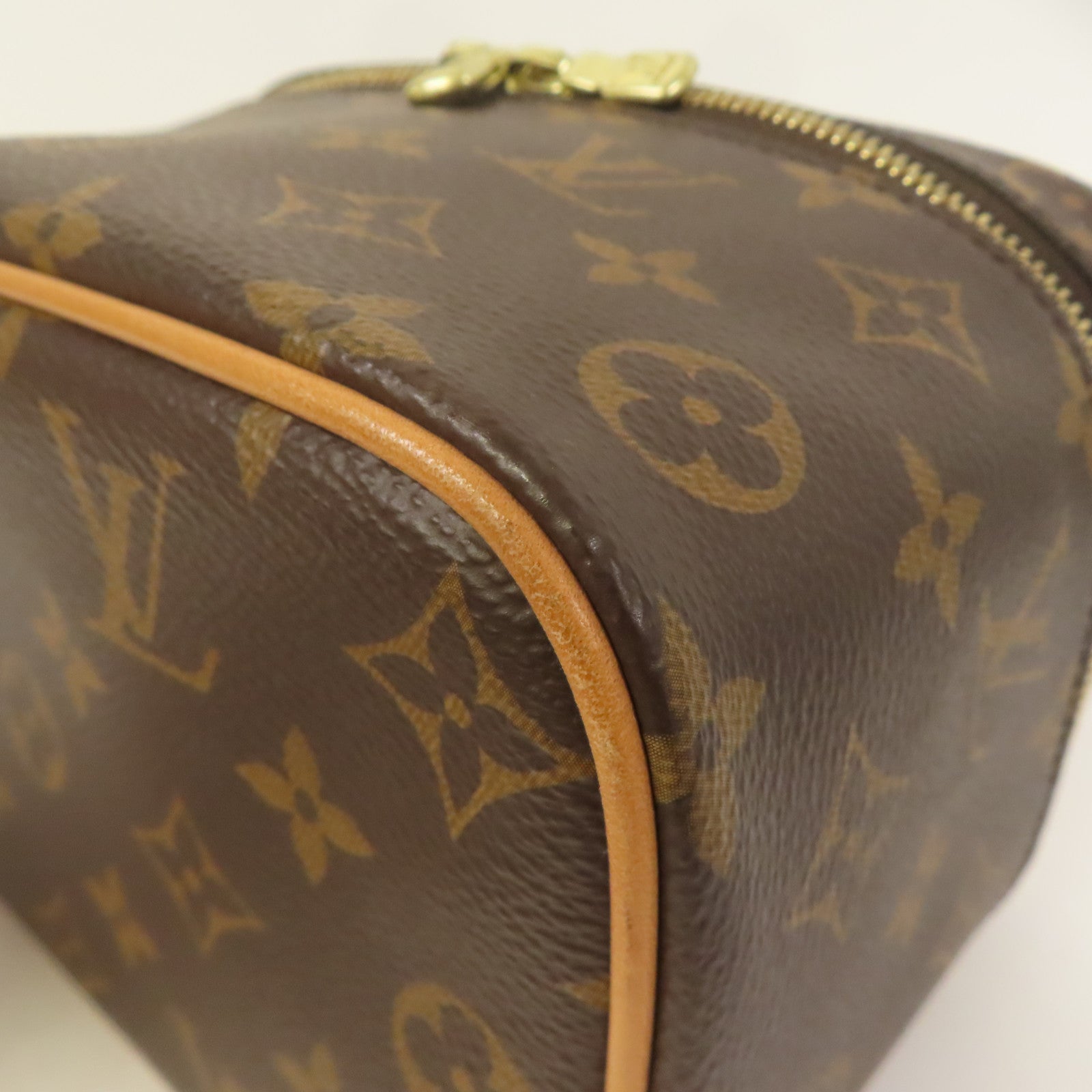 LOUIS VUITTON【激減優惠】 Monogram Nice Mini金扣手挽袋啡色