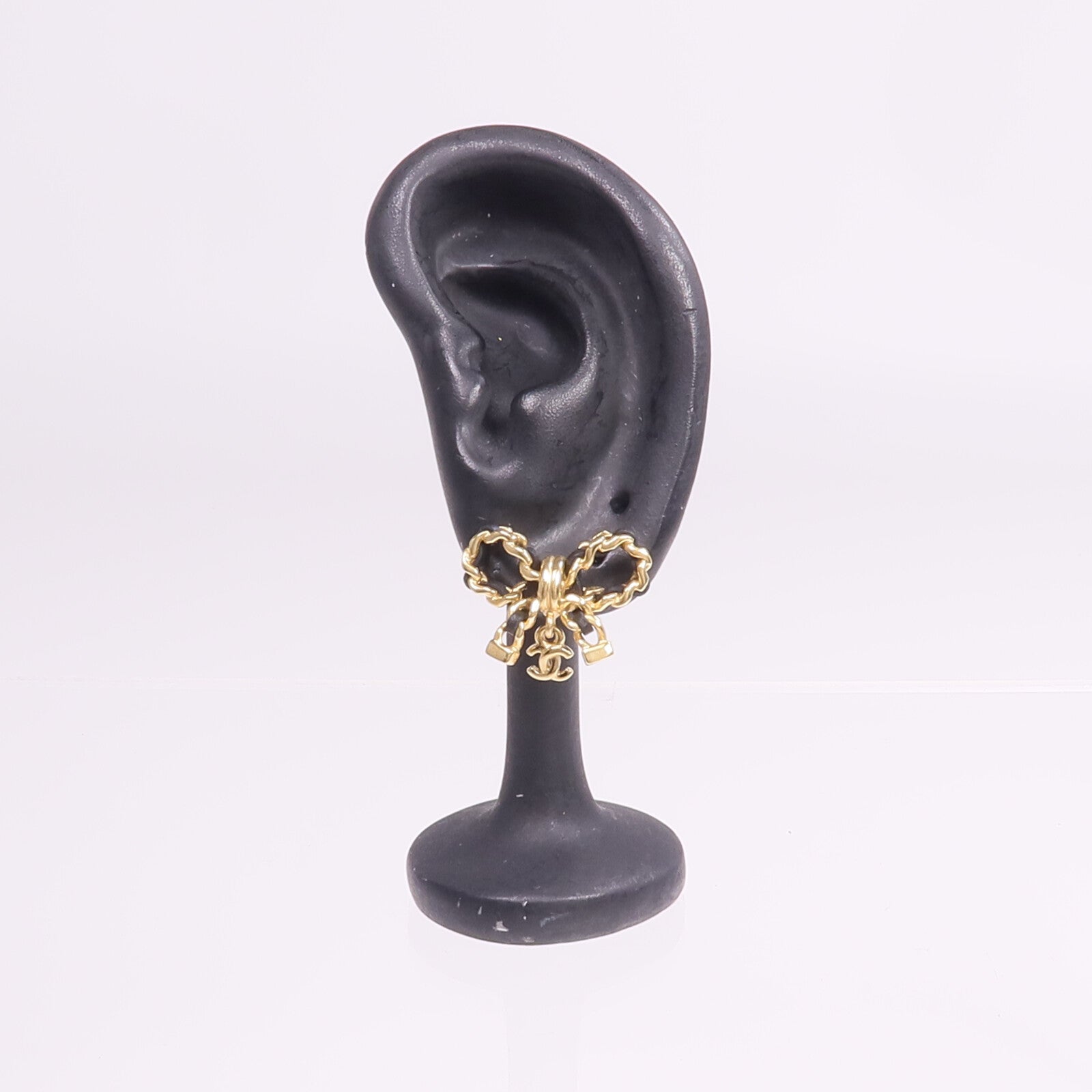 CHANEL 金屬/皮革Earrings耳環