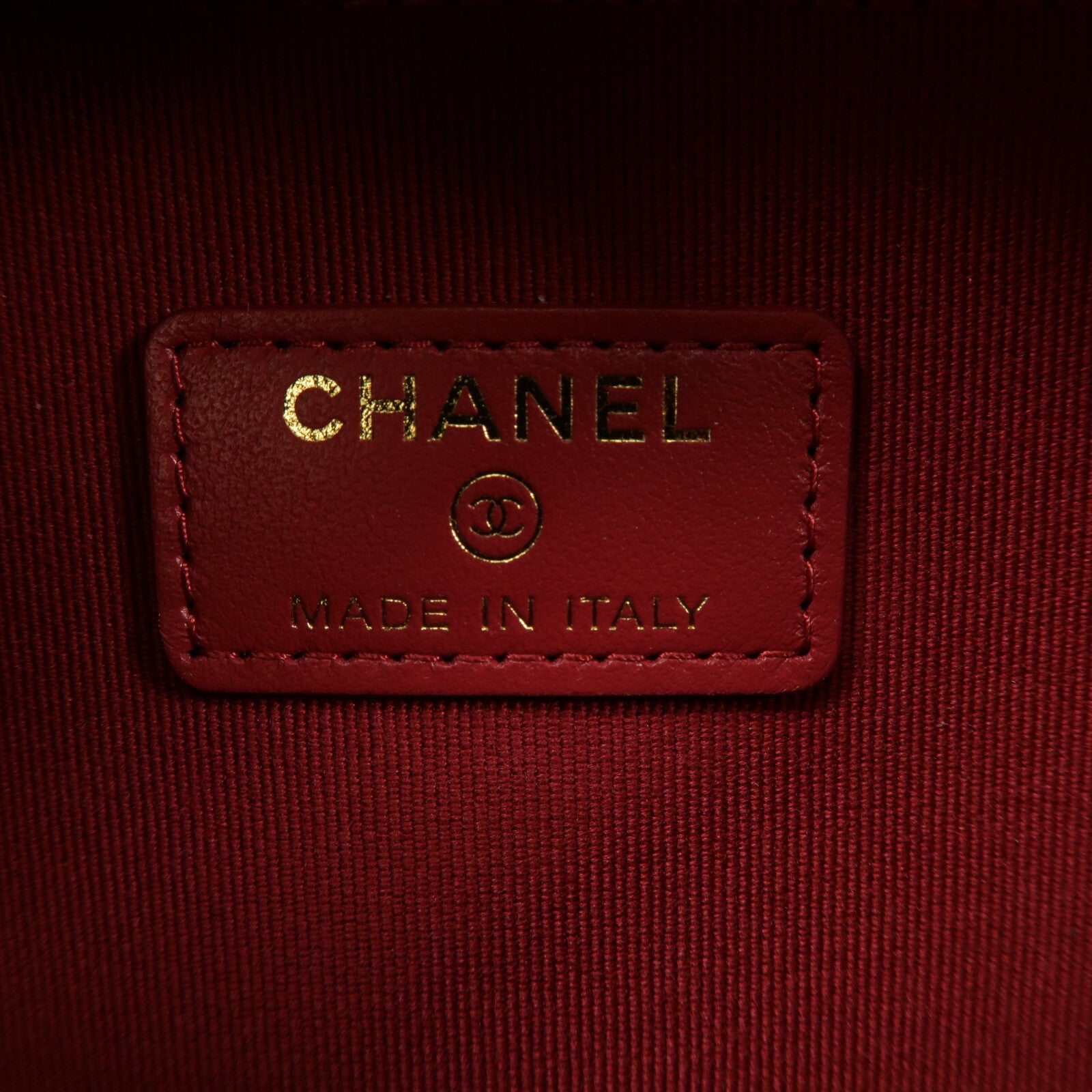 CHANEL 牛皮皮革Camera Bag鏈帶肩背袋