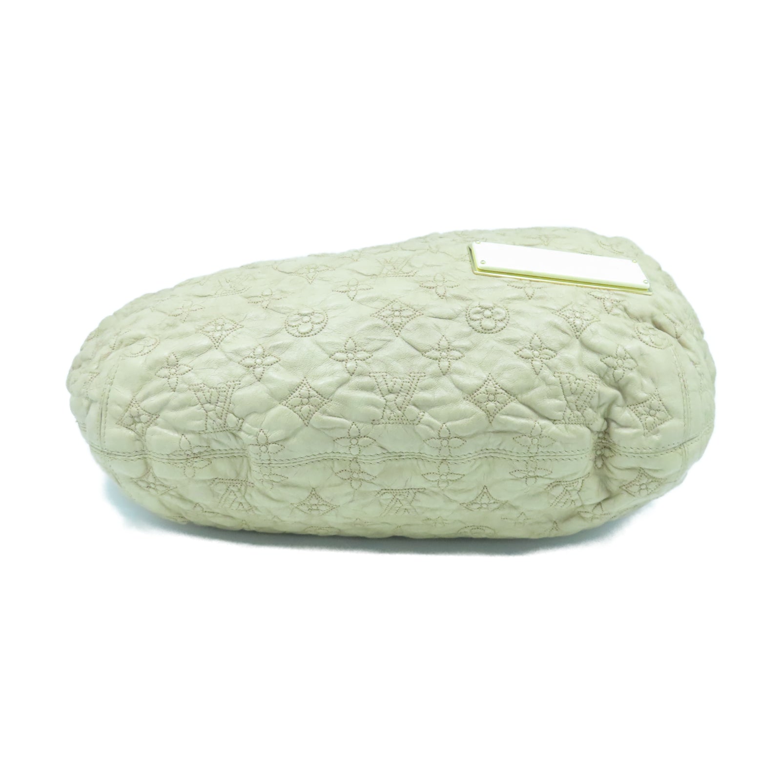 LOUIS VUITTON 【清倉大減價】Monogram Olympe Nimbus GM金扣肩背袋米色