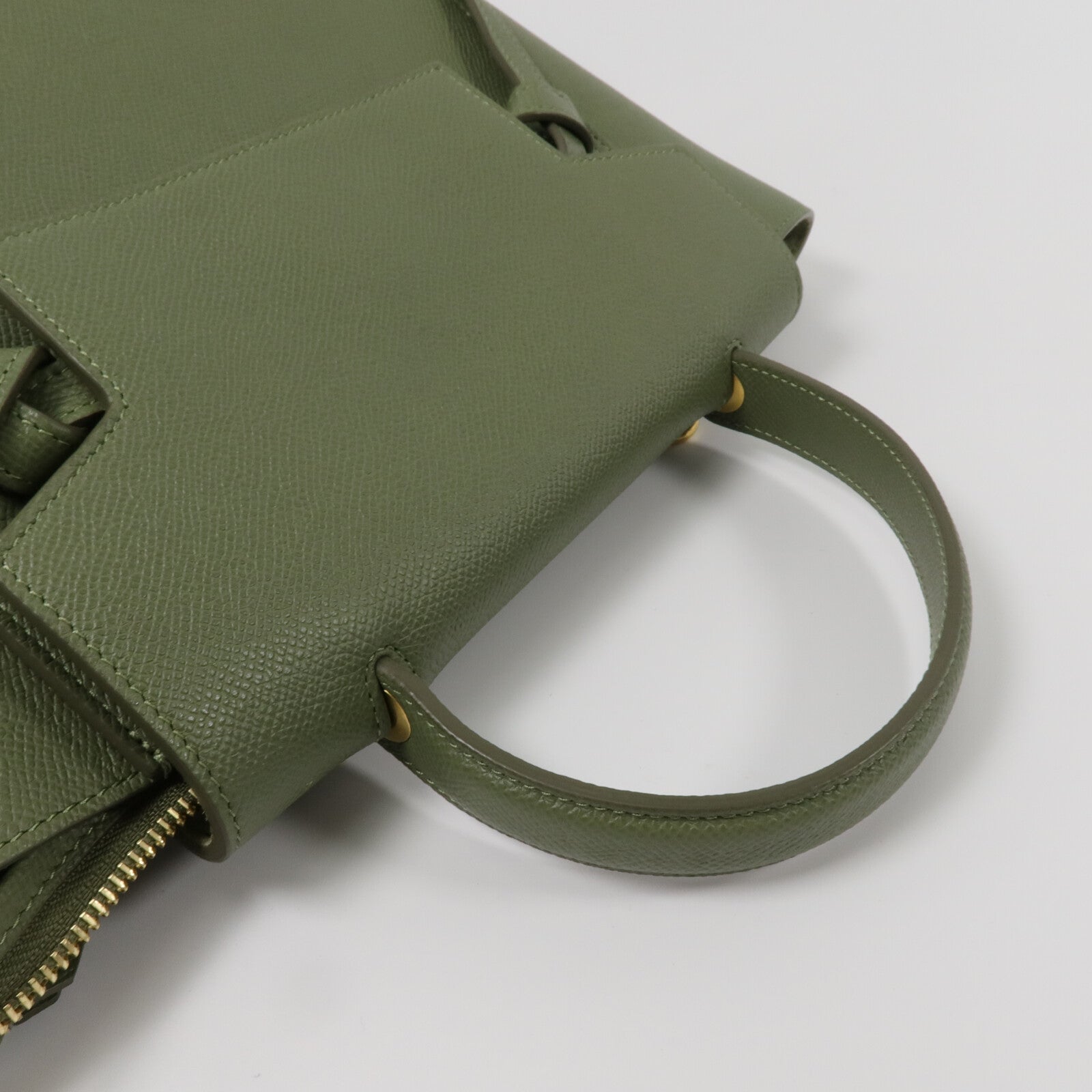 CELINE 牛皮皮革Micro Belt Bag手挽肩背兩用袋