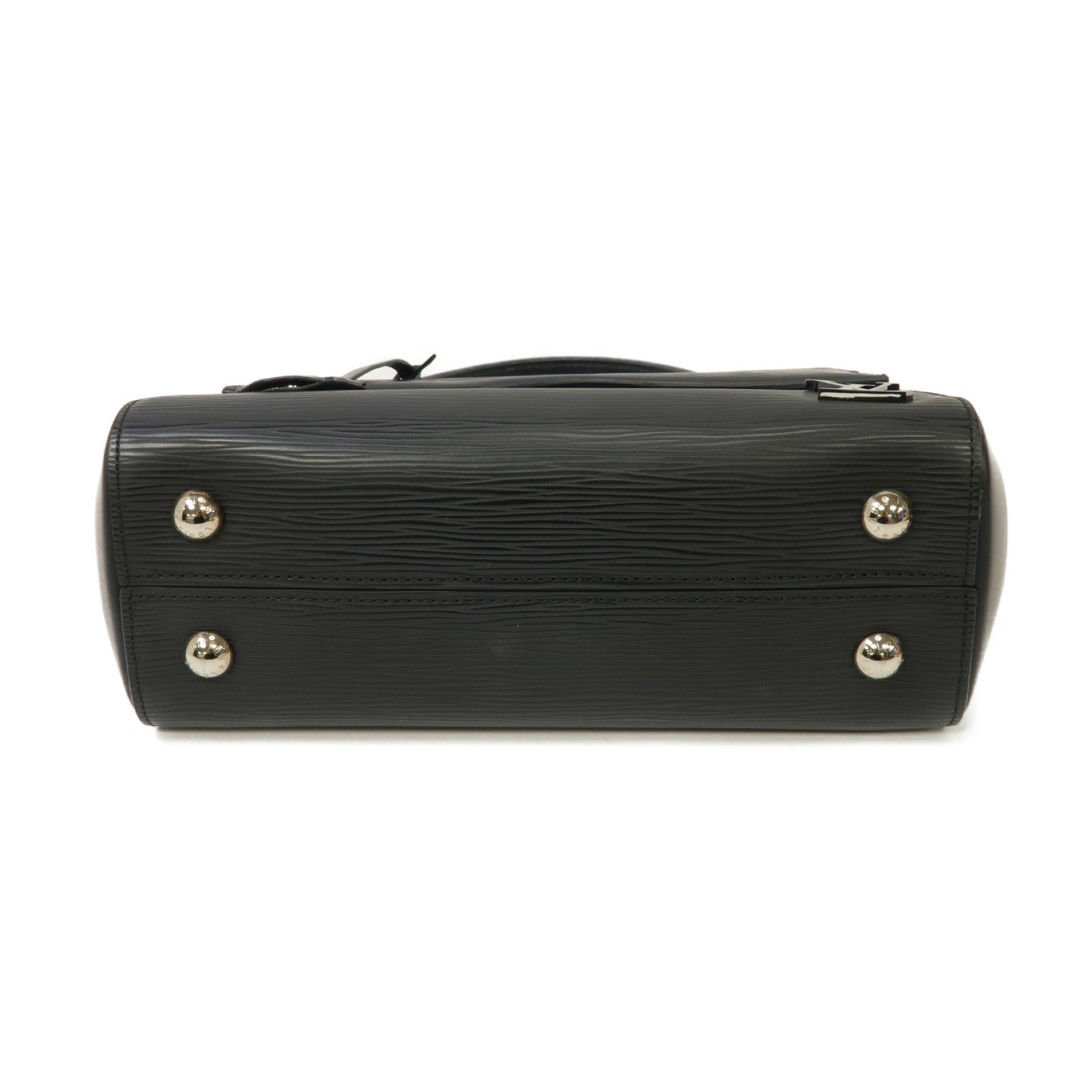 LOUIS VUITTON Epi皮革Cluny BB Shoulder Bag銀扣肩背袋黑色