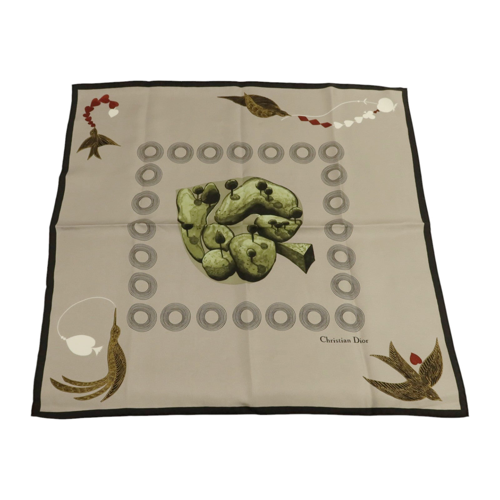 Dior 絲質Scarf 55x55絲巾
