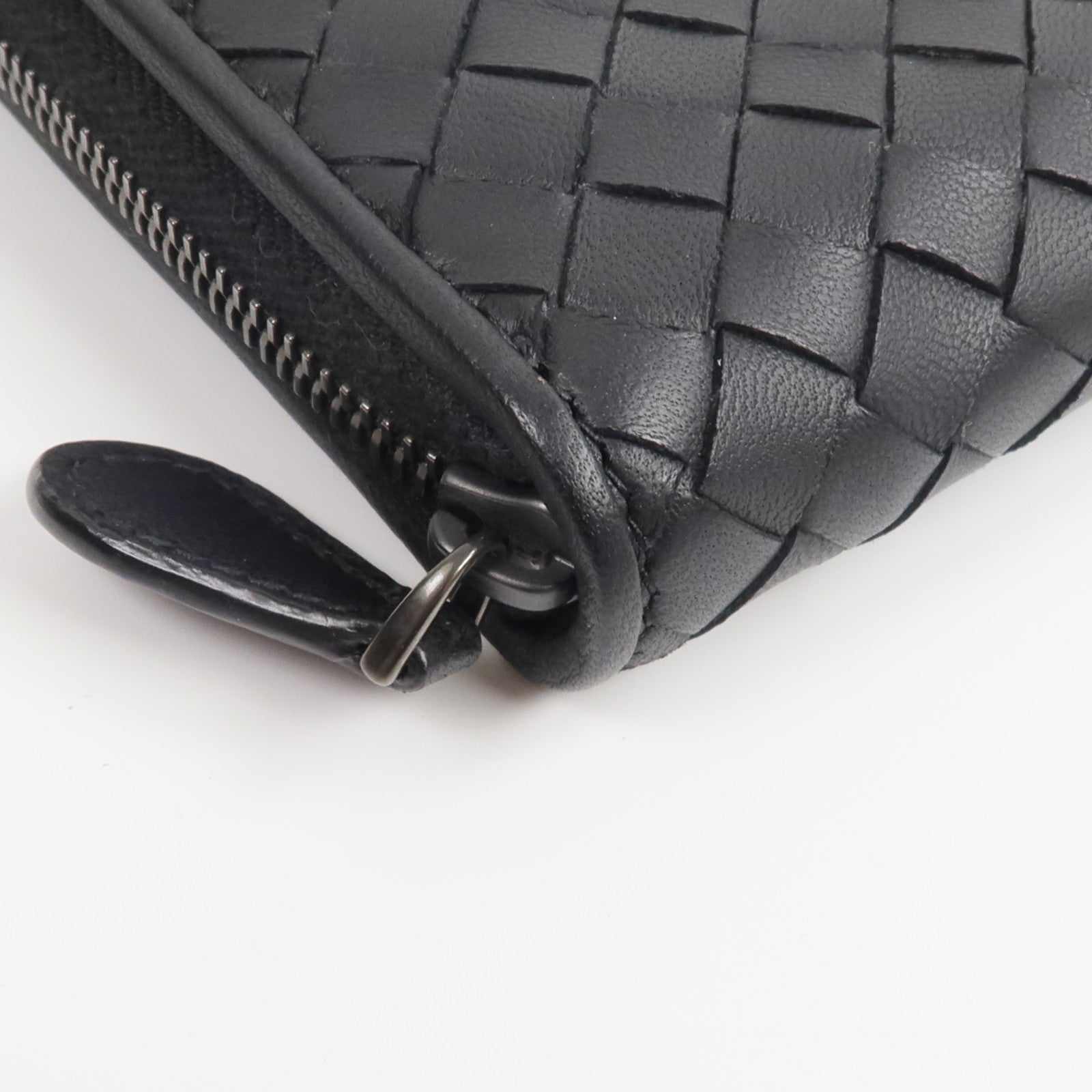 BOTTEGA VENETA 羊皮皮革Zipper Long Wallet長錢包