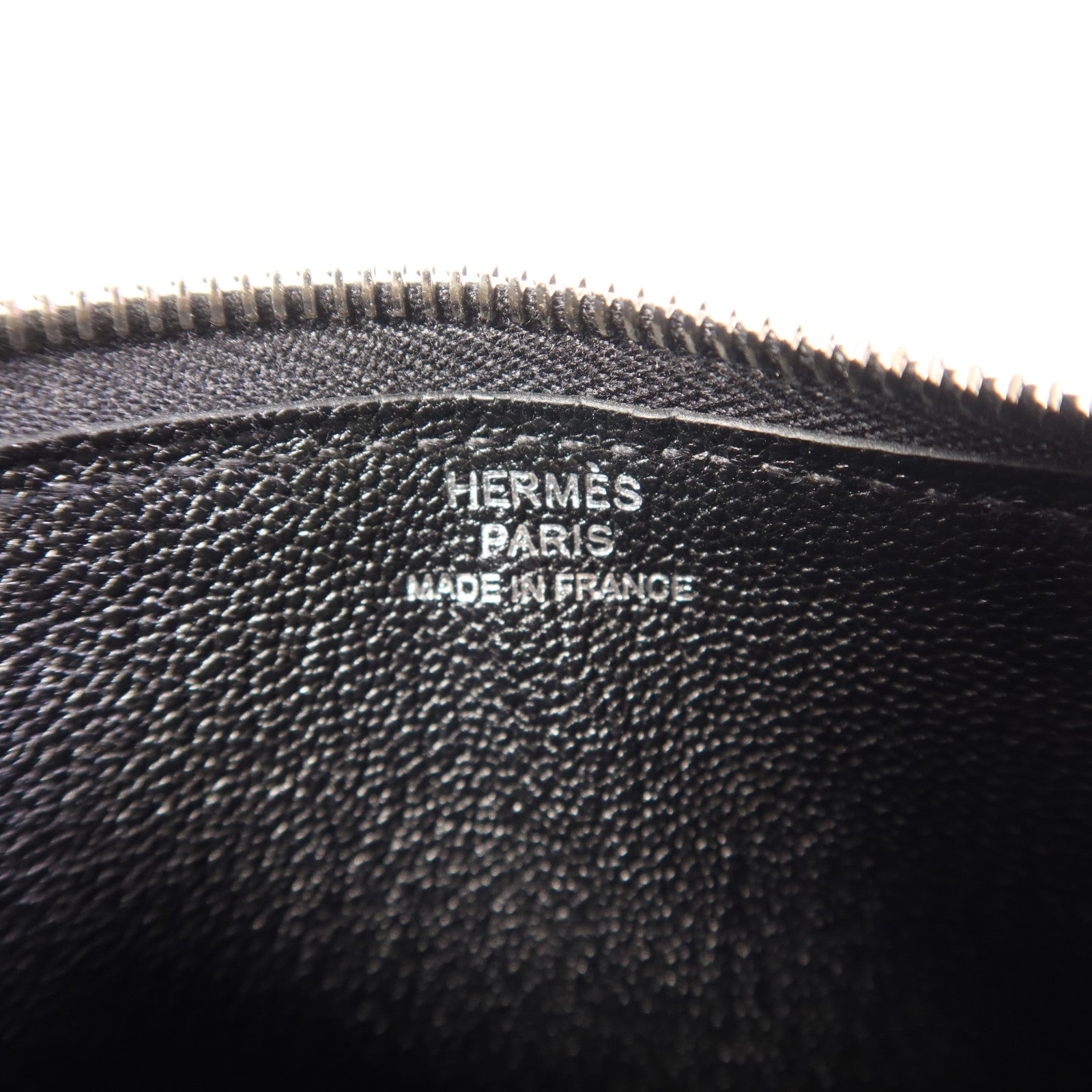 HERMES 【激減優惠】Evercolor皮革Strap Phone Case PM銀扣手拿包