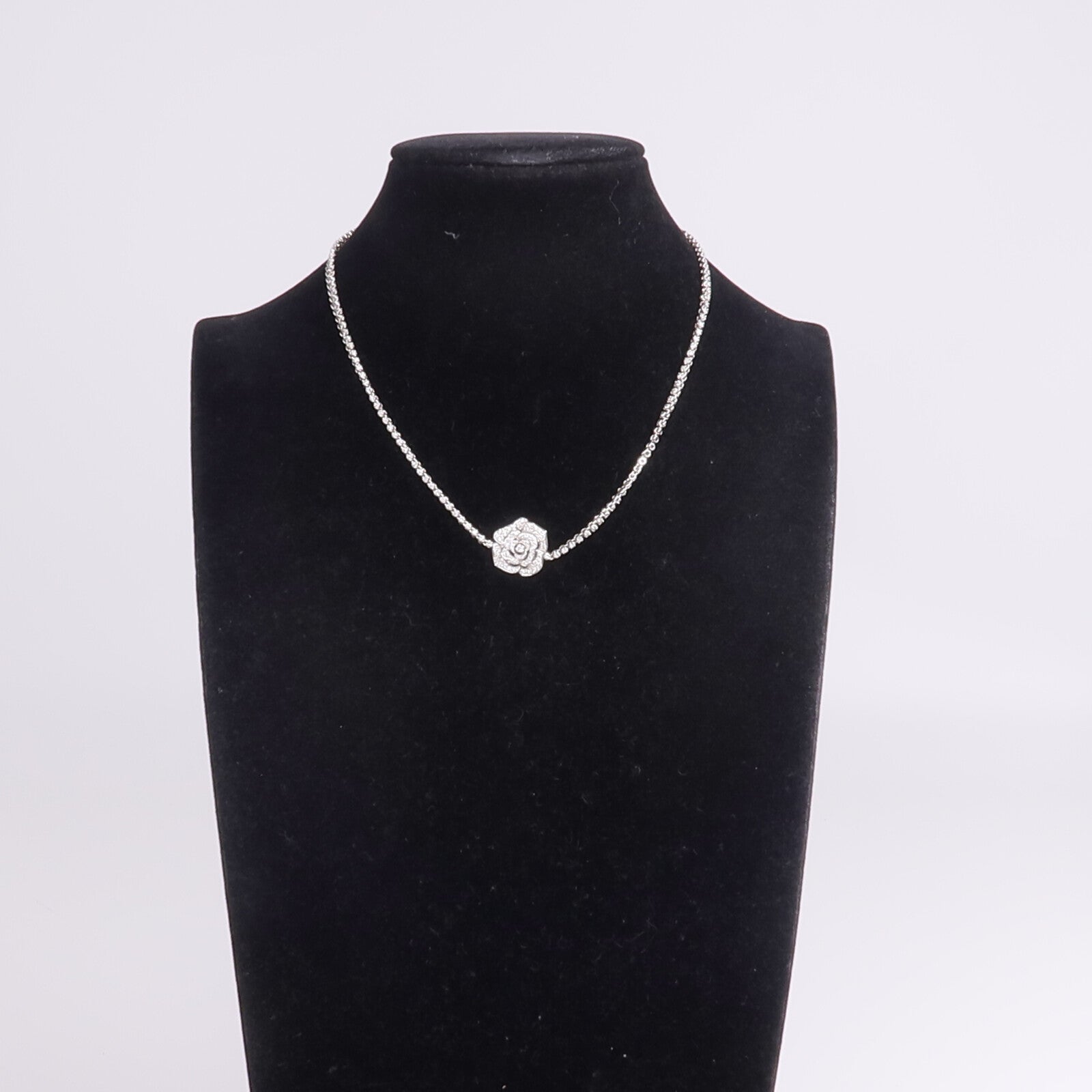 JEWELRY 18K白金Diamond Necklace鑽石項鍊