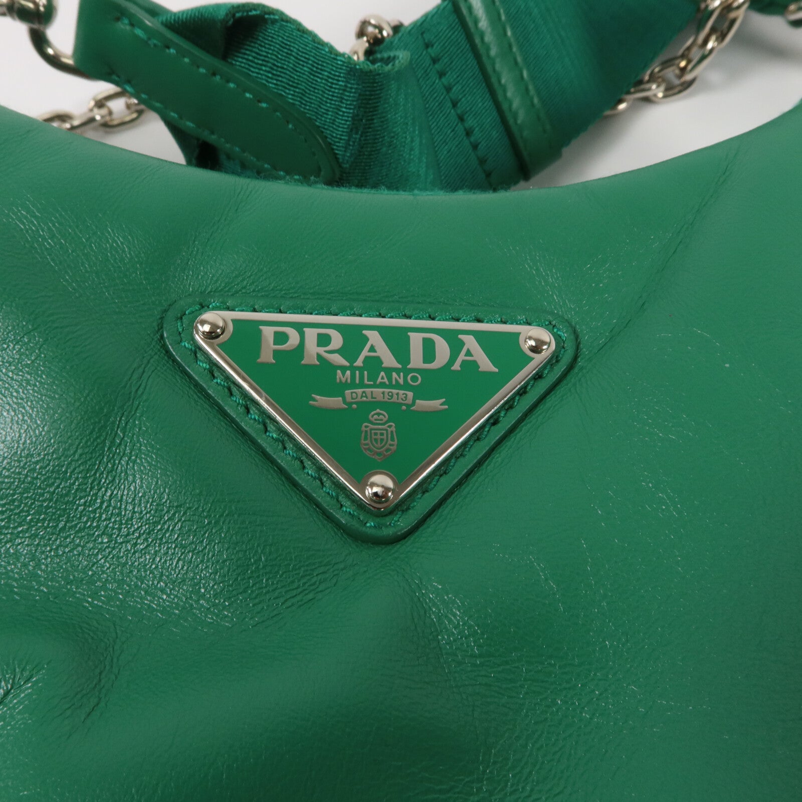 PRADA 羊皮皮革Shoulder Bag (Re-Edition 2005)手挽肩背兩用袋