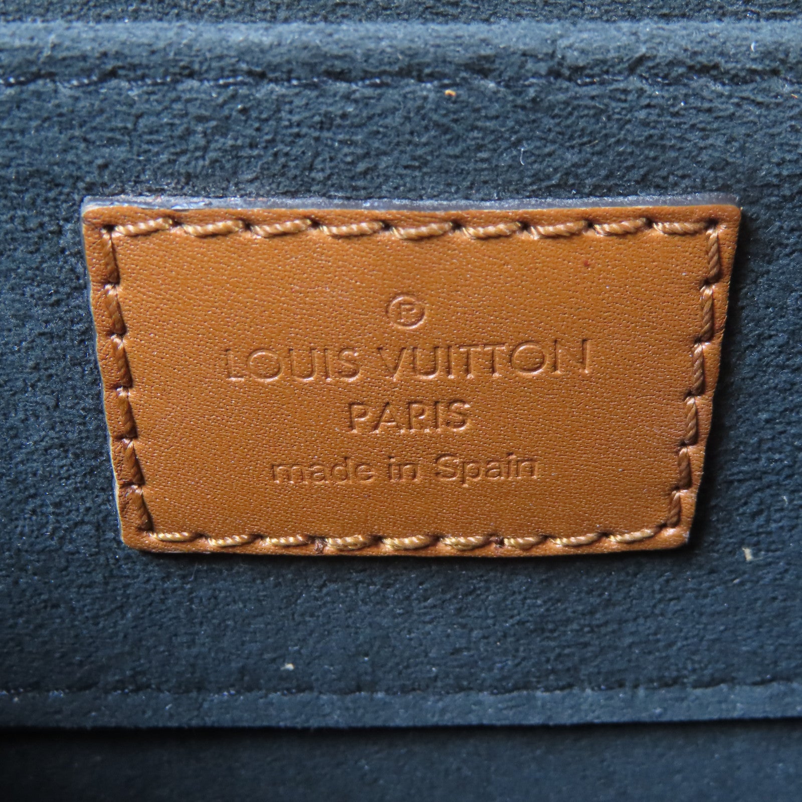 LOUIS VUITTON 牛皮皮革Dauphine金扣肩背袋啡色/白色/紫色