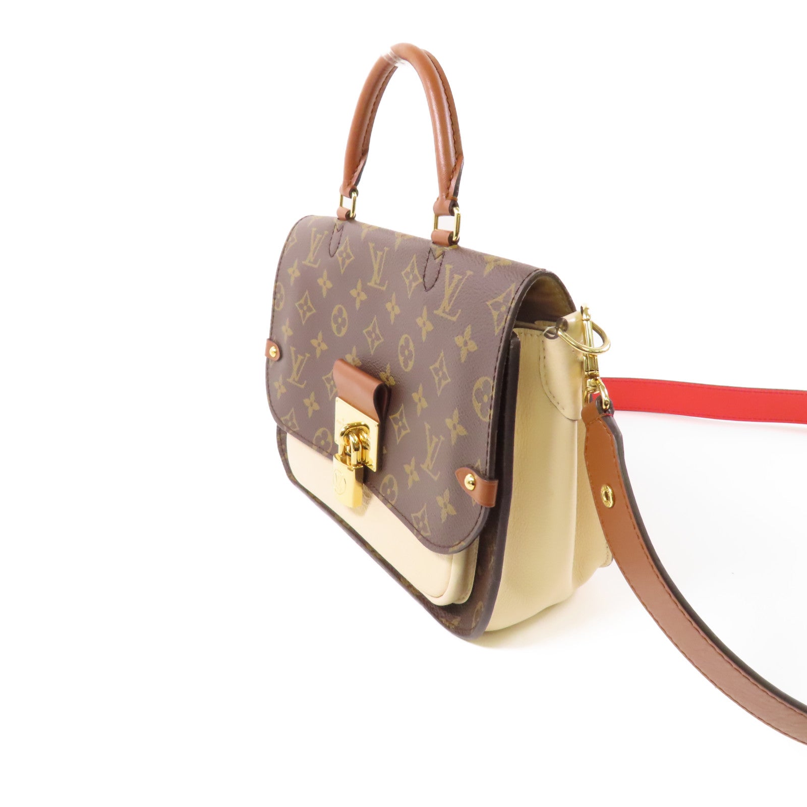 LOUIS VUITTON Monogram Vaugirard金扣手挽肩背兩用袋