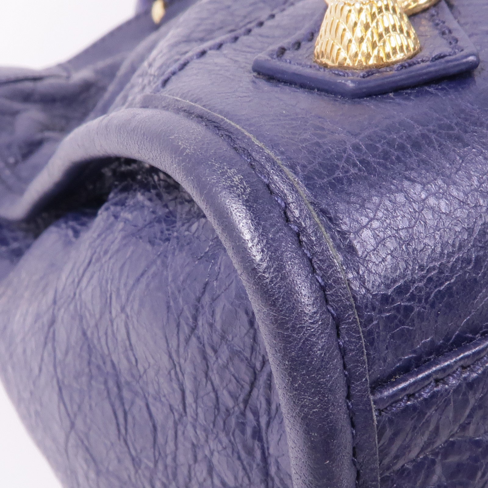 BALENCIAGA 牛皮皮革Giant City金扣手挽肩背兩用袋