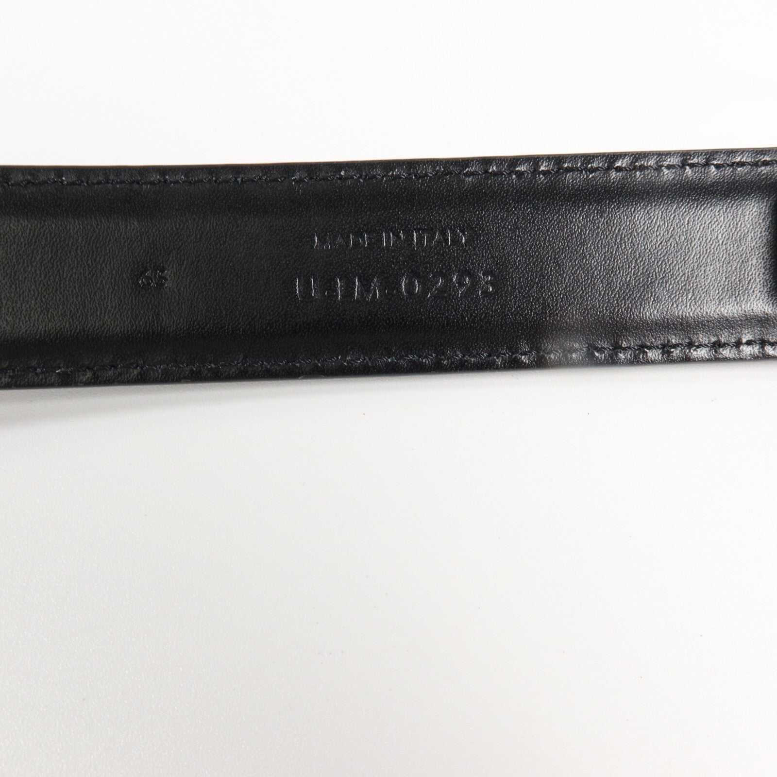 CELINE 牛皮皮革Triomphe Belt皮帶