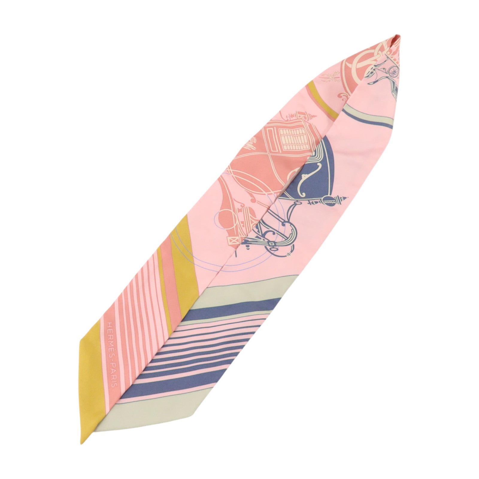HERMES 絲質Twilly絲巾