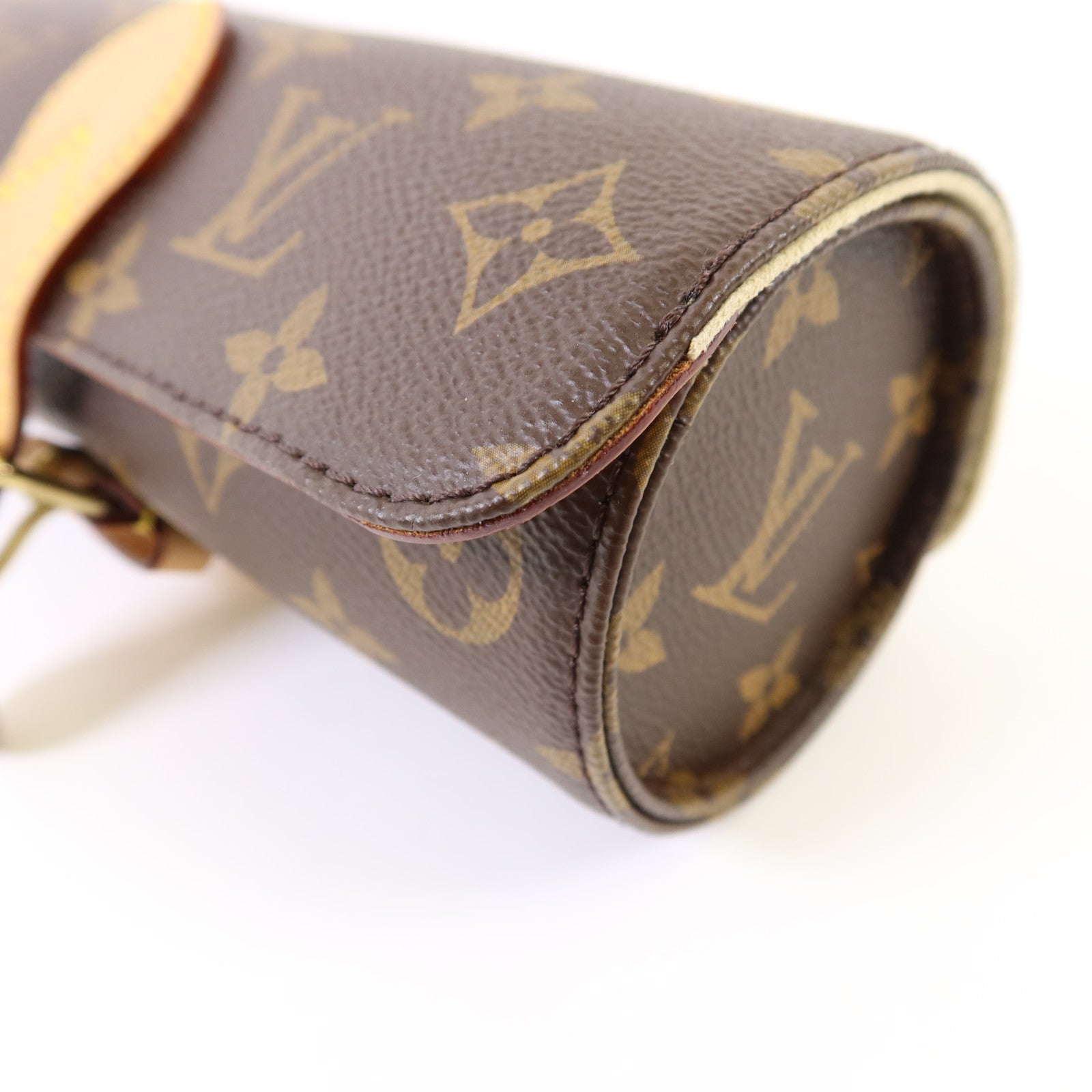 LOUIS VUITTON Monogram Watch Case金扣手錶盒