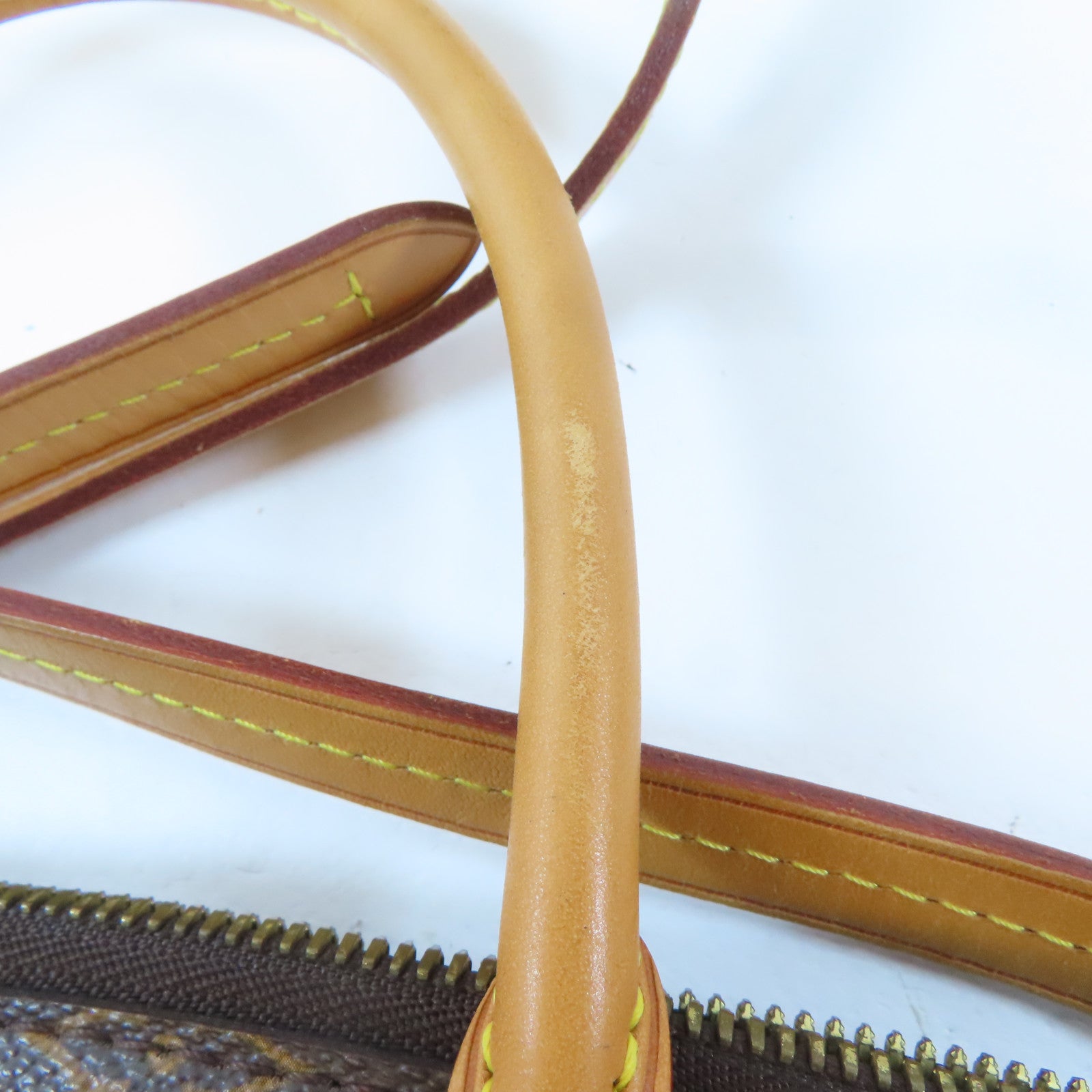 LOUIS VUITTON Monogram Turenne MM金扣手挽肩背兩用袋棕色