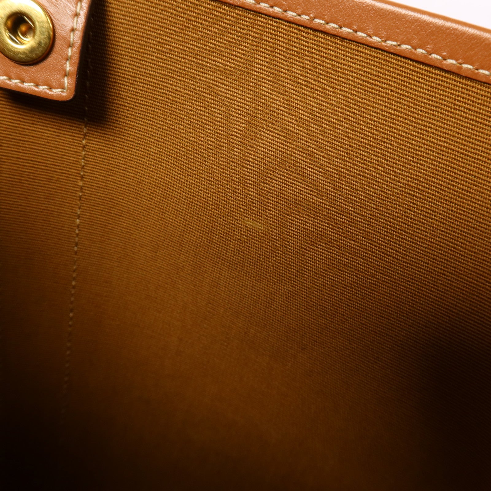 CELINE 塗層帆布Small Bucket金扣肩背袋