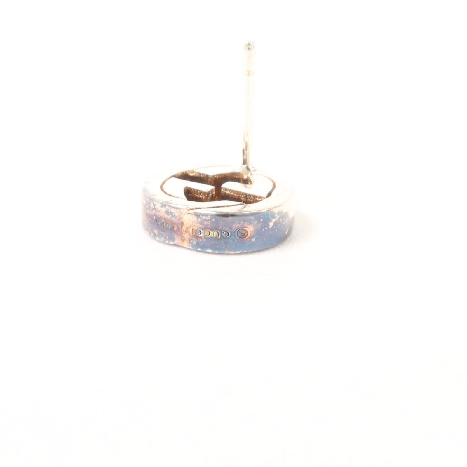 GUCCI 925純銀Interlocking G Earrings耳環