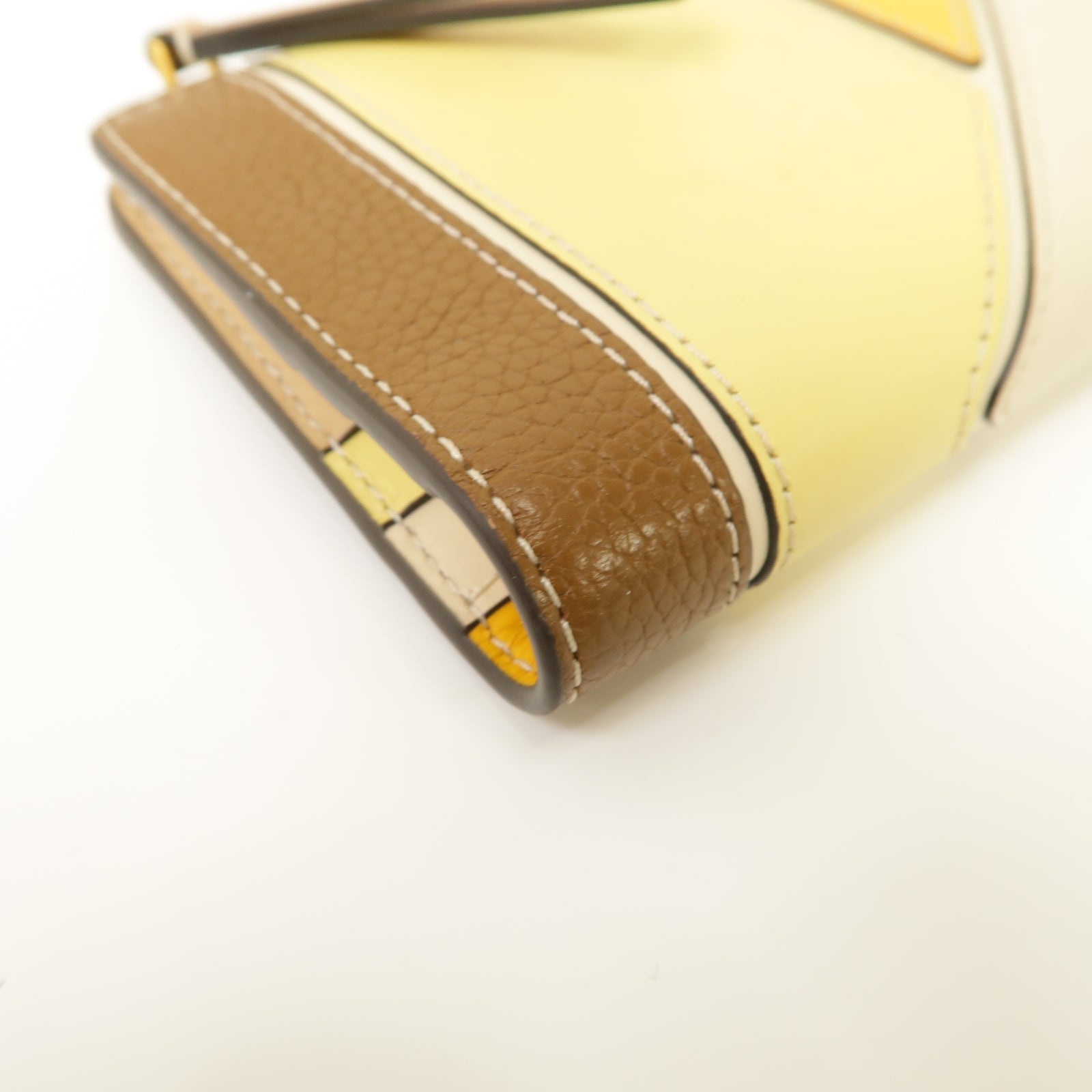 Tory Burch 【激減優惠】牛皮皮革Wallet金扣長錢包黃色