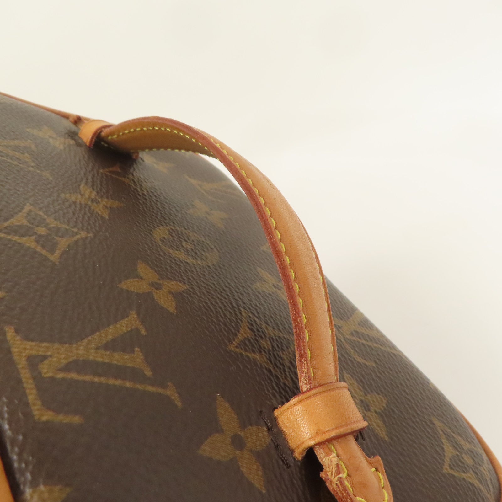 LOUIS VUITTON【激減優惠】 Monogram Nice Mini金扣手挽袋啡色