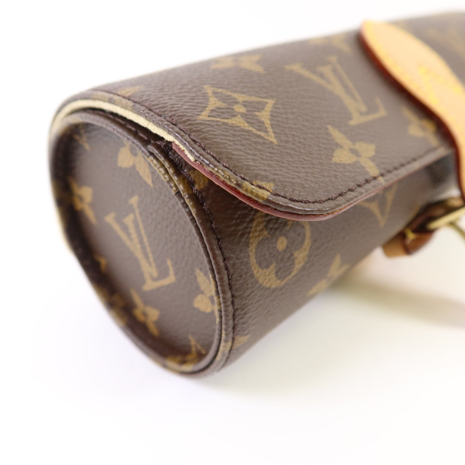 LOUIS VUITTON Monogram Watch Case金扣手錶盒