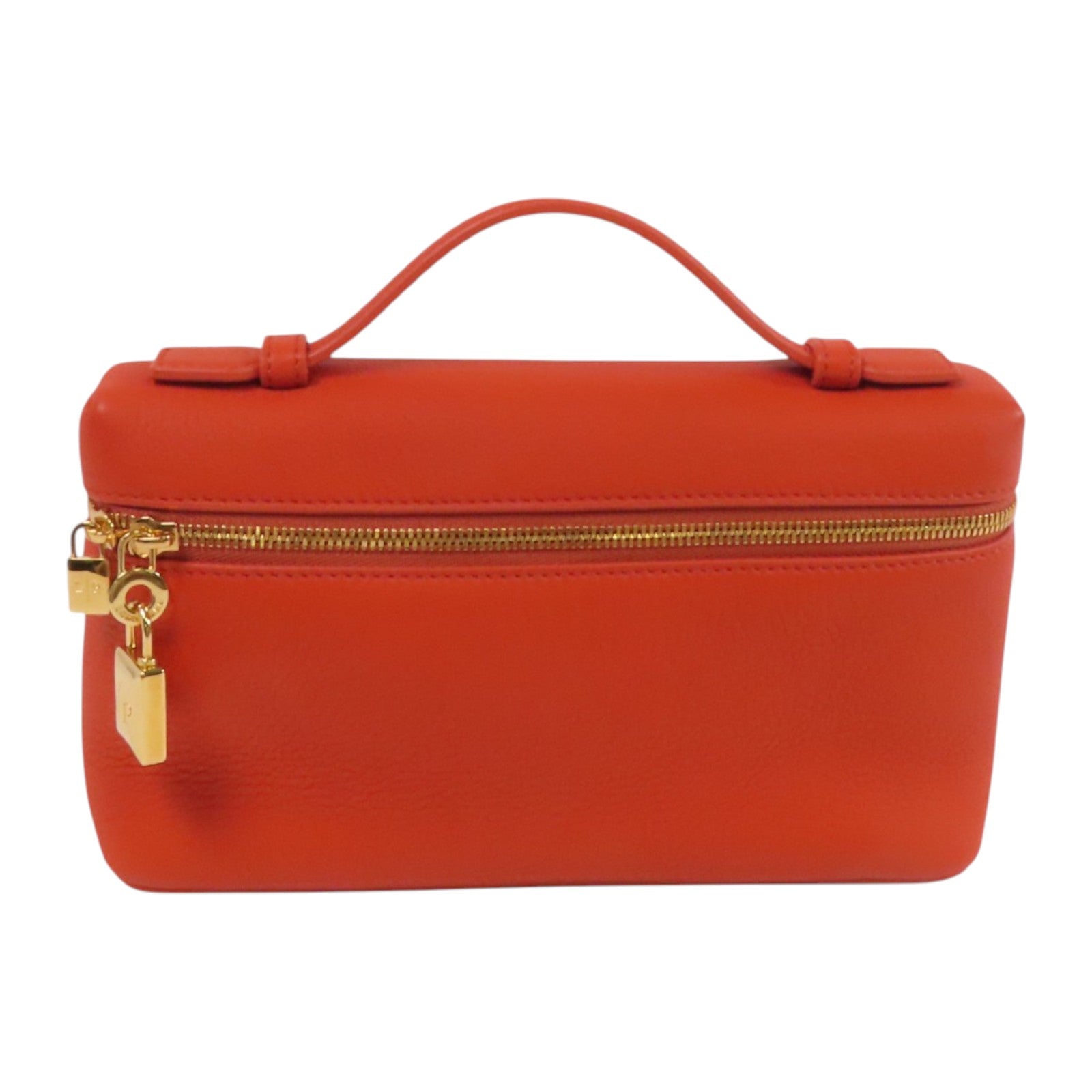 Loro Piana 牛皮皮革Extra Clutch L19金扣手挽袋
