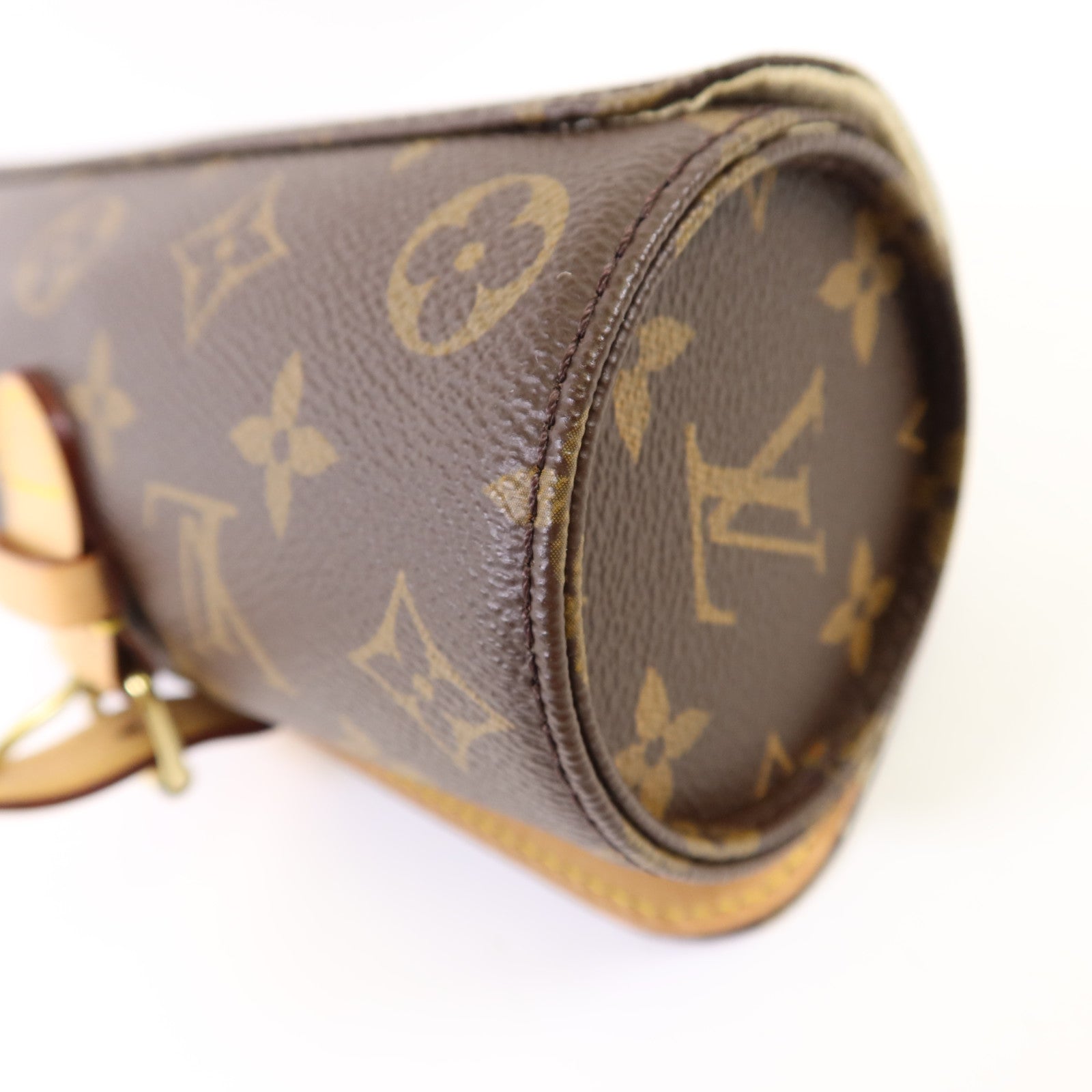 LOUIS VUITTON Monogram Watch Case金扣手錶盒