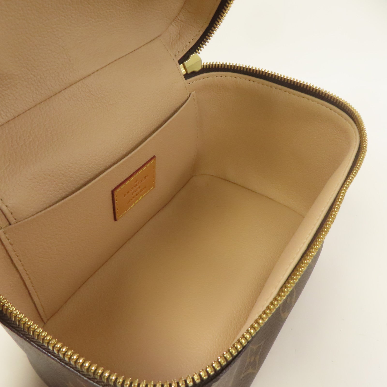 LOUIS VUITTON【激減優惠】 Monogram Nice Mini金扣手挽袋啡色