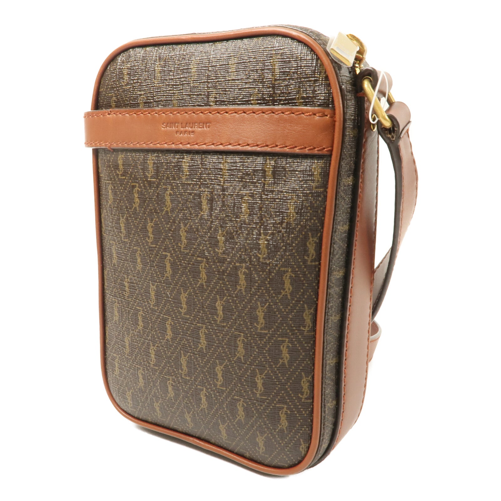 SAINT LAURENT 塗層帆布Le Monogramme CrossBody Bag肩背袋