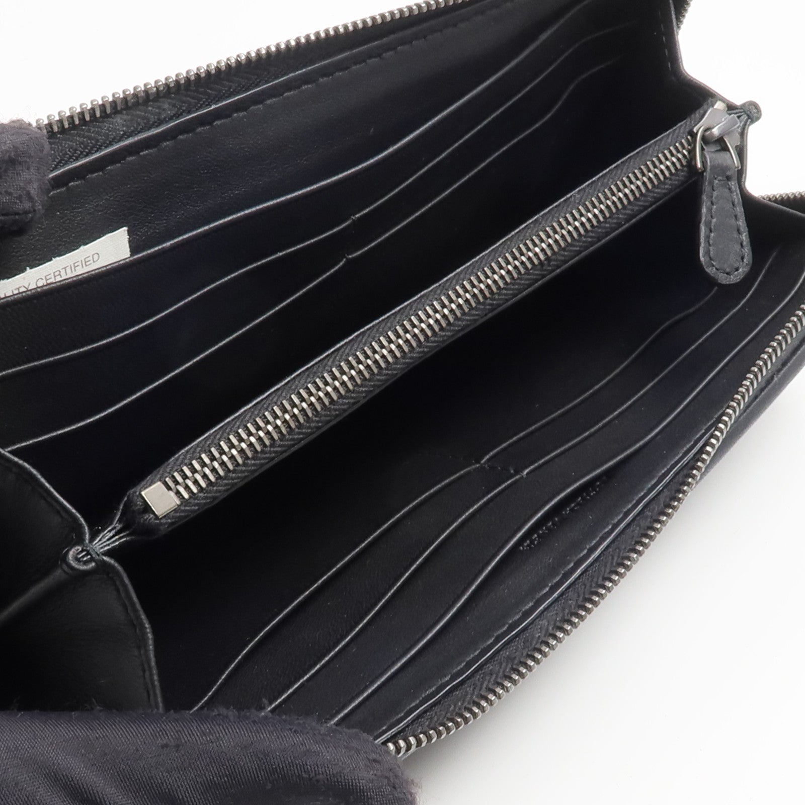 BOTTEGA VENETA 羊皮皮革Zipper Long Wallet長錢包
