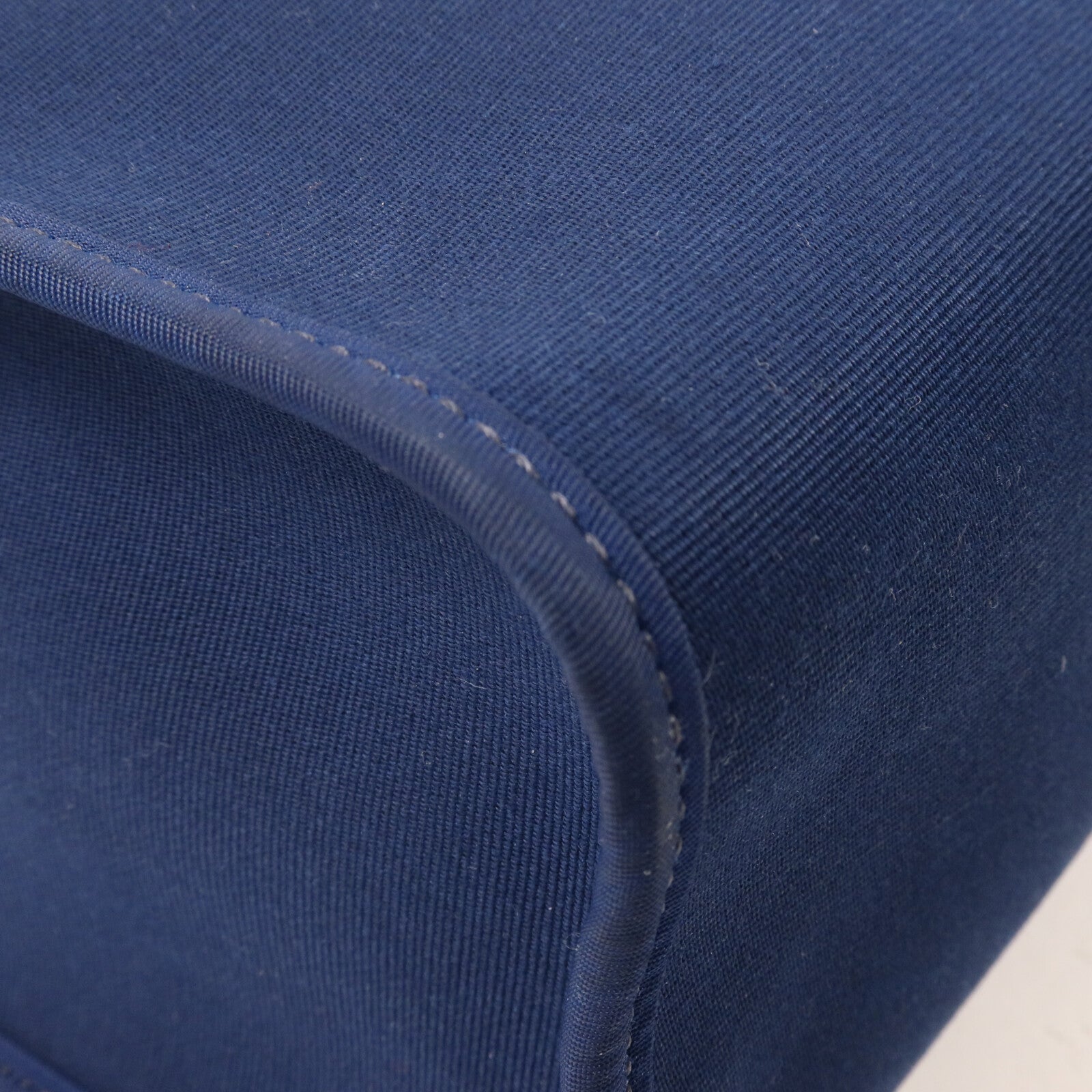 HERMES 帆布Herbag PM手挽肩背兩用袋Bleu Saphir