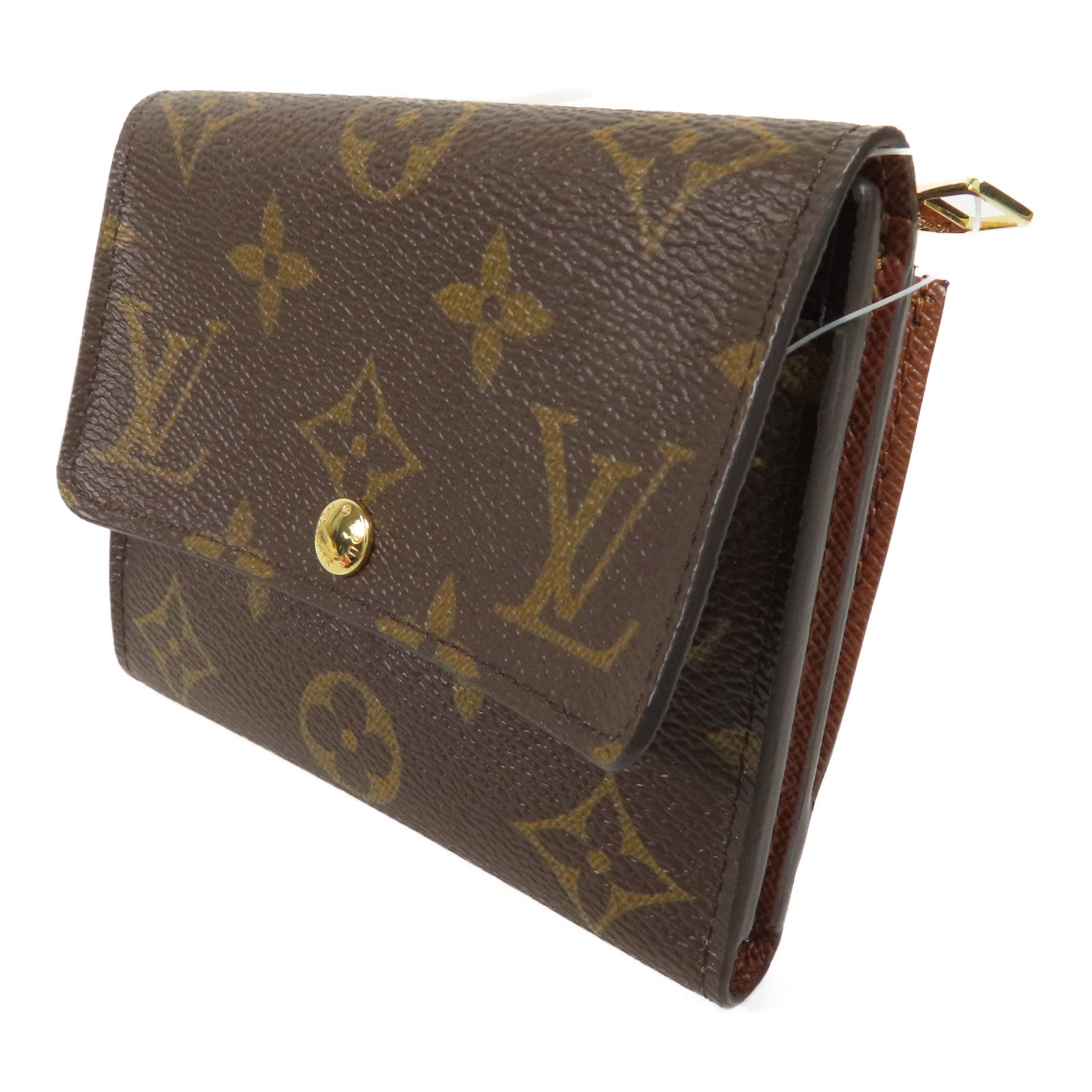LOUIS VUITTON Monogram Wallet金扣錢包